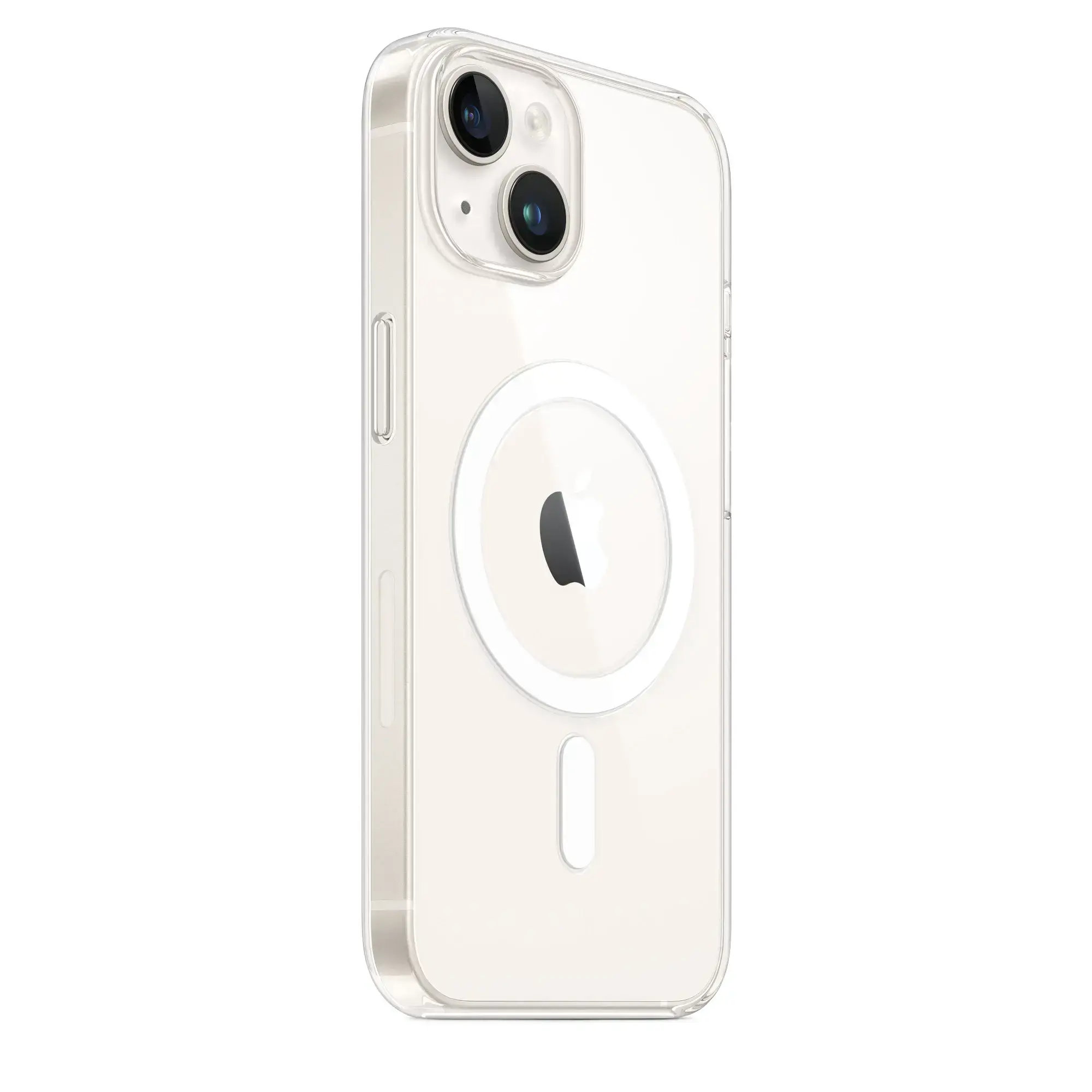 Чохол Apple iPhone 14 Clear Case with Animation & MagSafe (1:1 original)