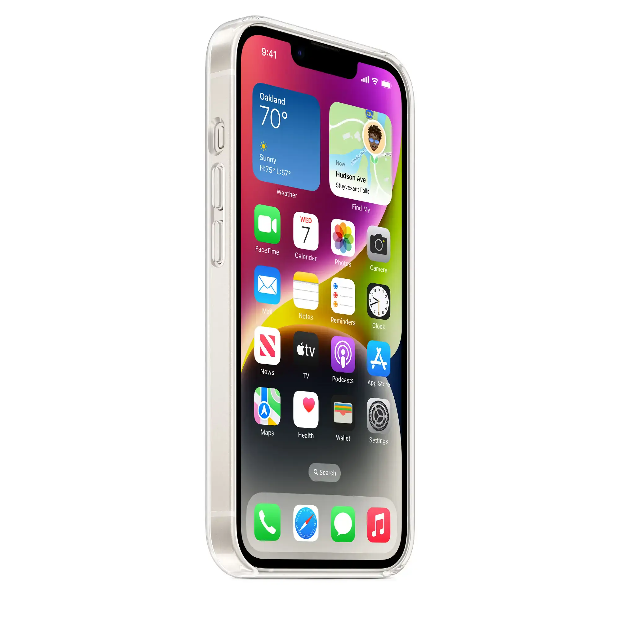 Чохол Apple iPhone 14 Clear Case with MagSafe (MPU13)