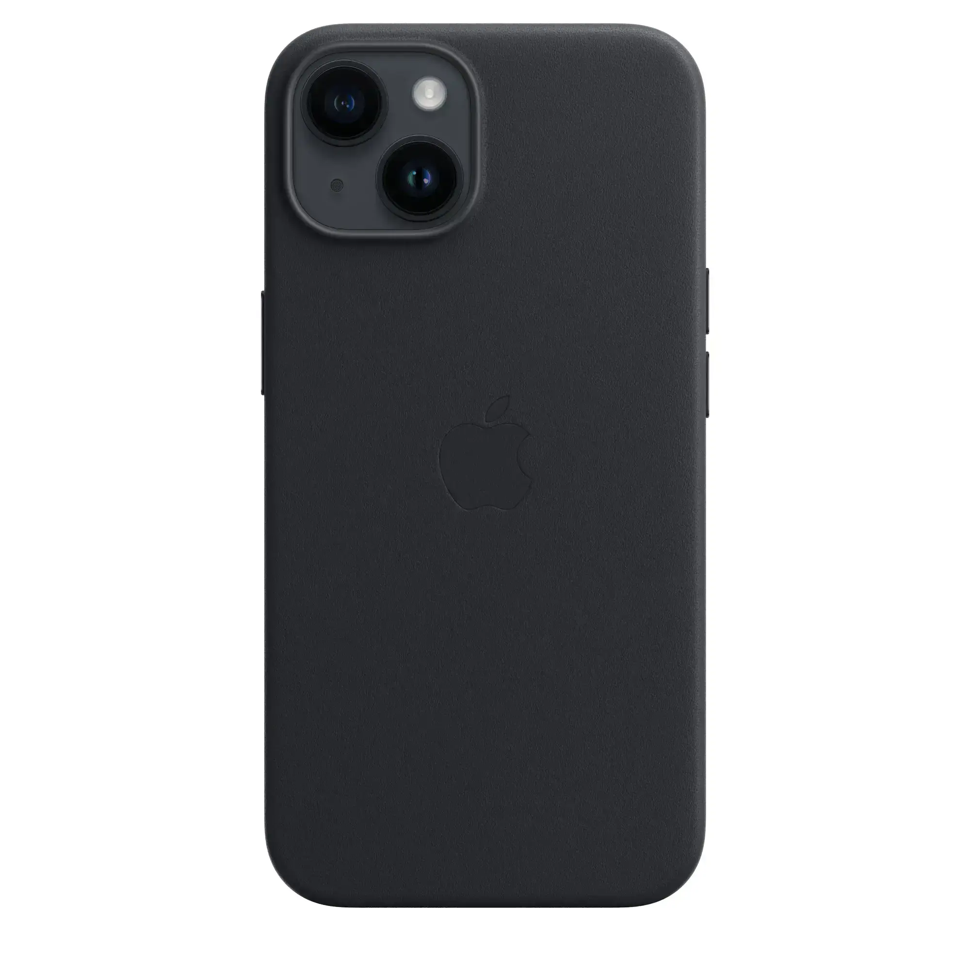 Чохол Apple iPhone 14 Leather Case with MagSafe - Midnight (MPP43)