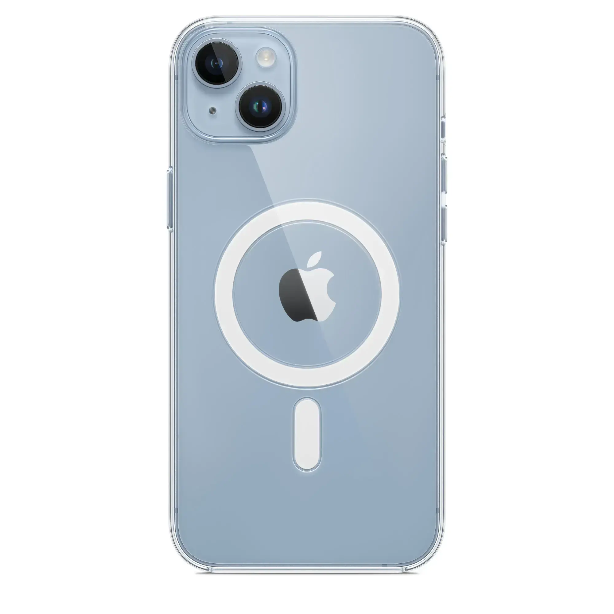 Чохол Apple iPhone 14 Plus Clear Case with Animation & MagSafe (1:1 original)