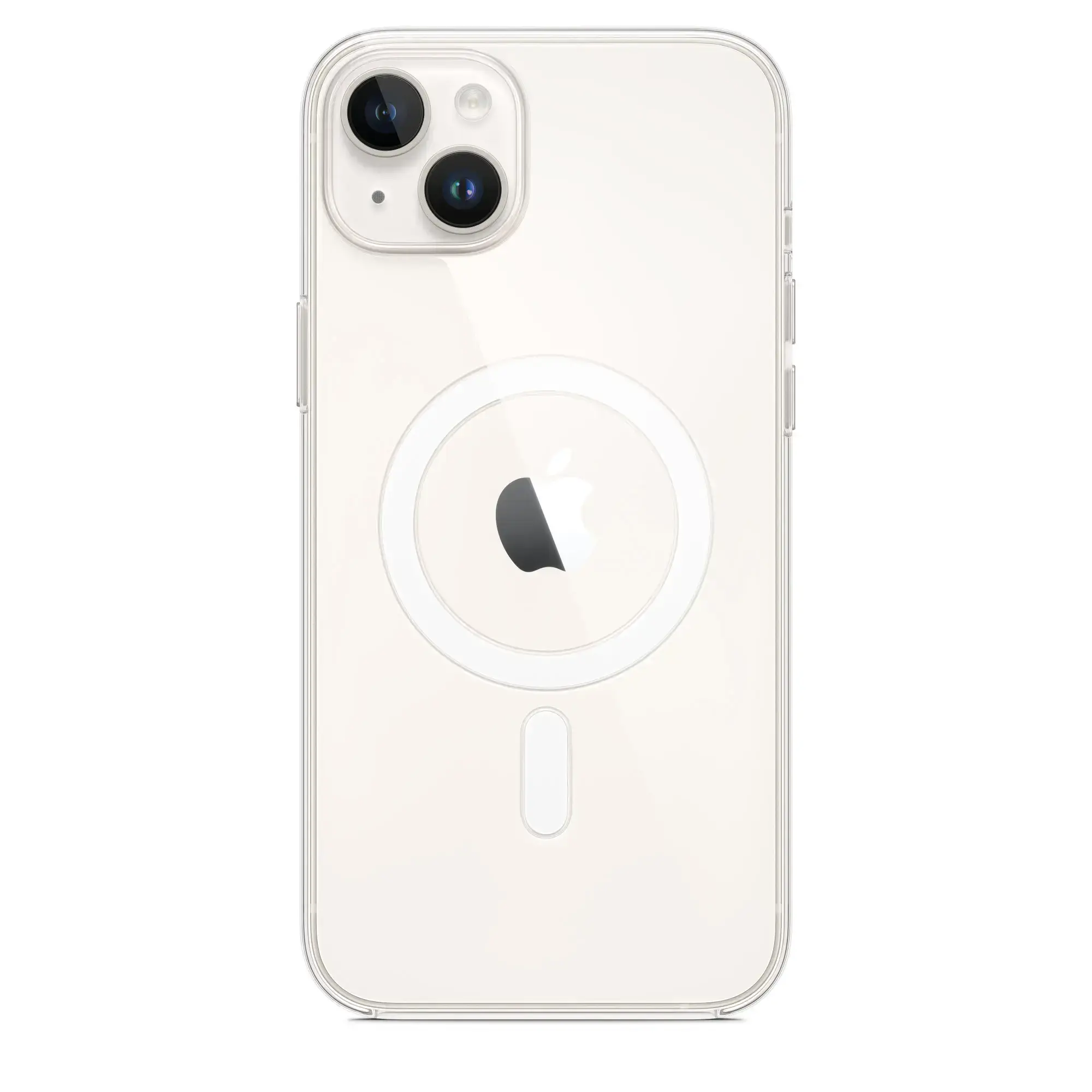 Чохол Apple iPhone 14 Plus Clear Case with Animation & MagSafe (1:1 original)