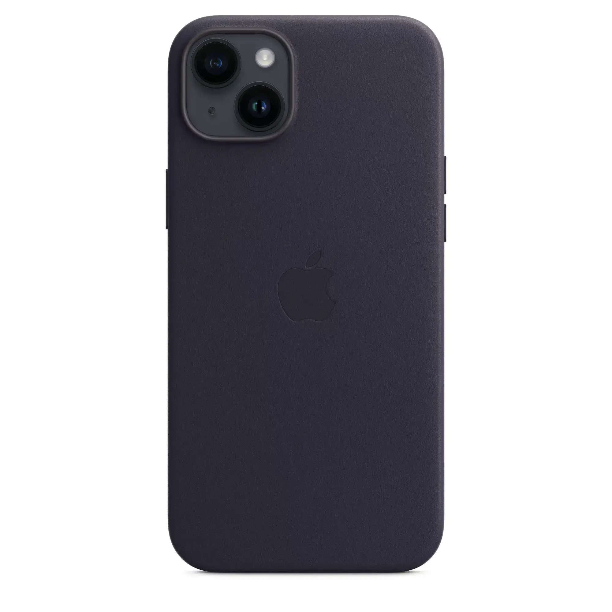 Чохол Apple iPhone 14 Plus Leather Case with MagSafe - Ink (MPPC3)