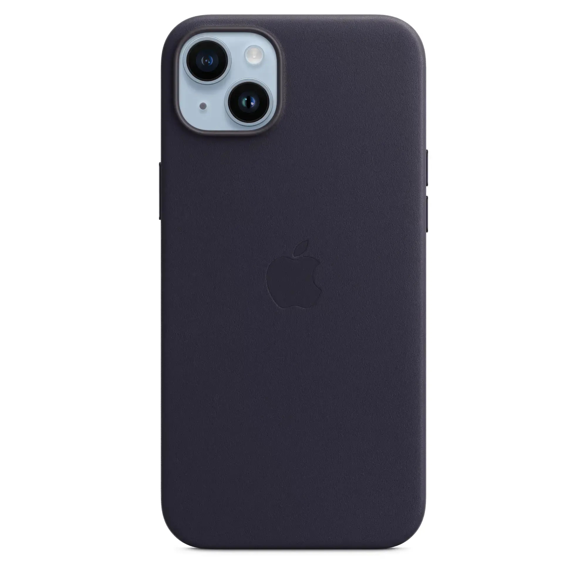 Чохол Apple iPhone 14 Plus Leather Case with MagSafe - Ink (MPPC3)