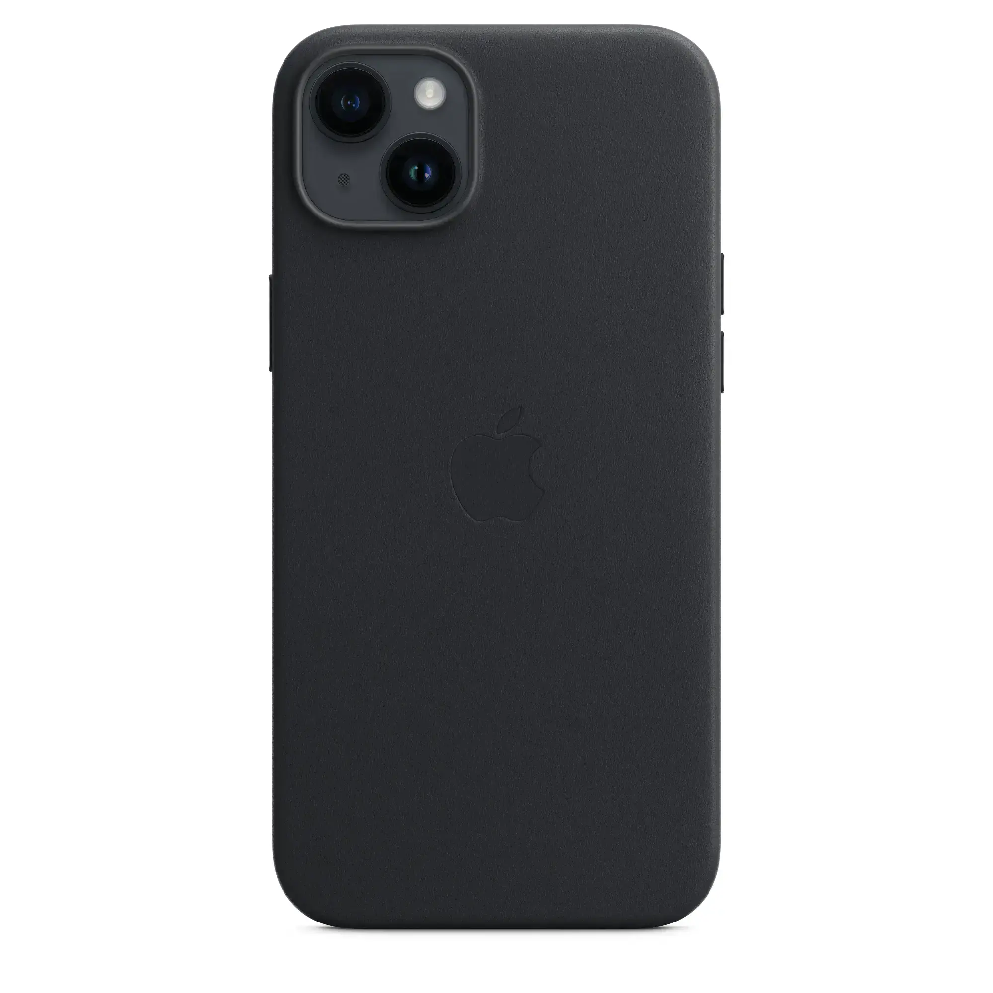 Чохол Apple iPhone 14 Plus Leather Case with MagSafe - Midnight (MPP93)