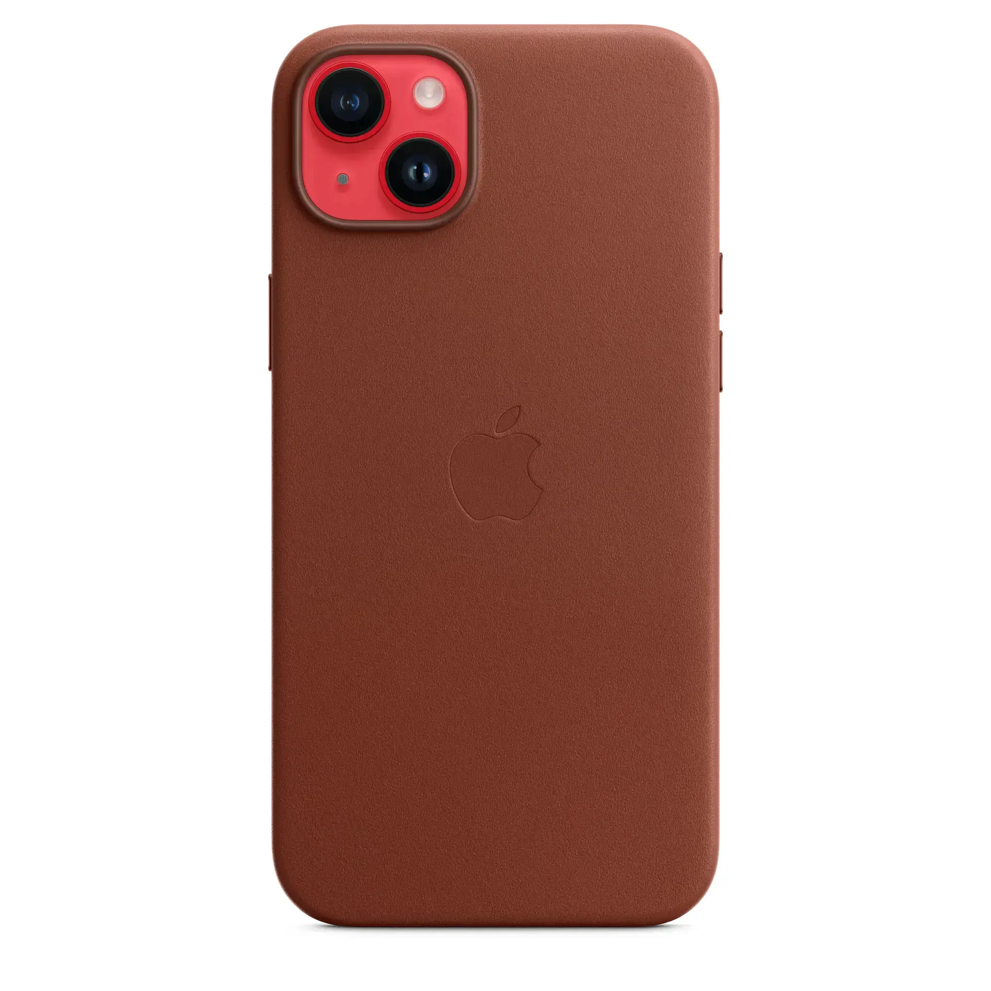 Чехол Apple iPhone 14 Plus Leather Case with MagSafe - Umber (MPPD3)