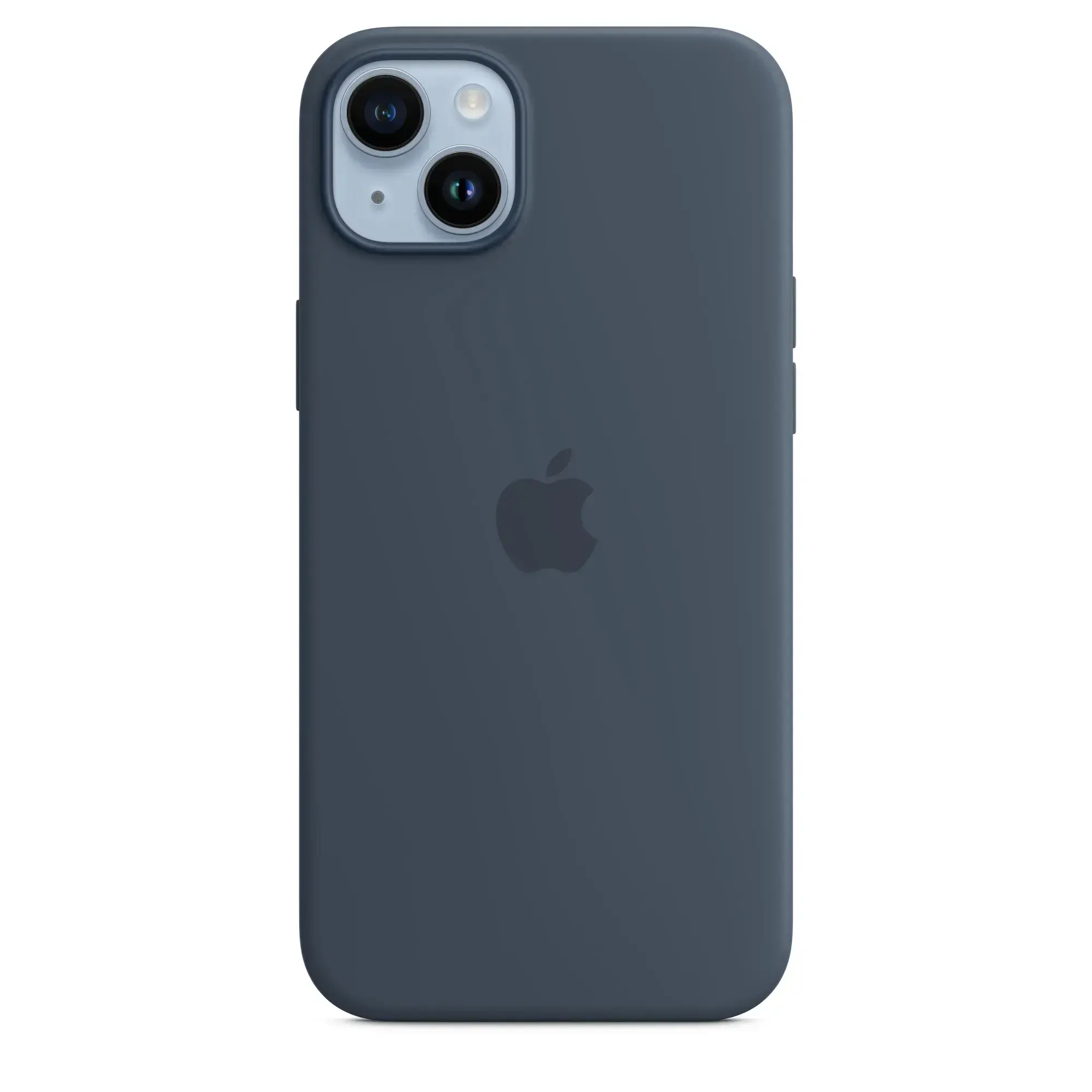 Чохол Apple iPhone 14 Plus Silicone Case with Animation & MagSafe (1:1 original) - Storm Blue