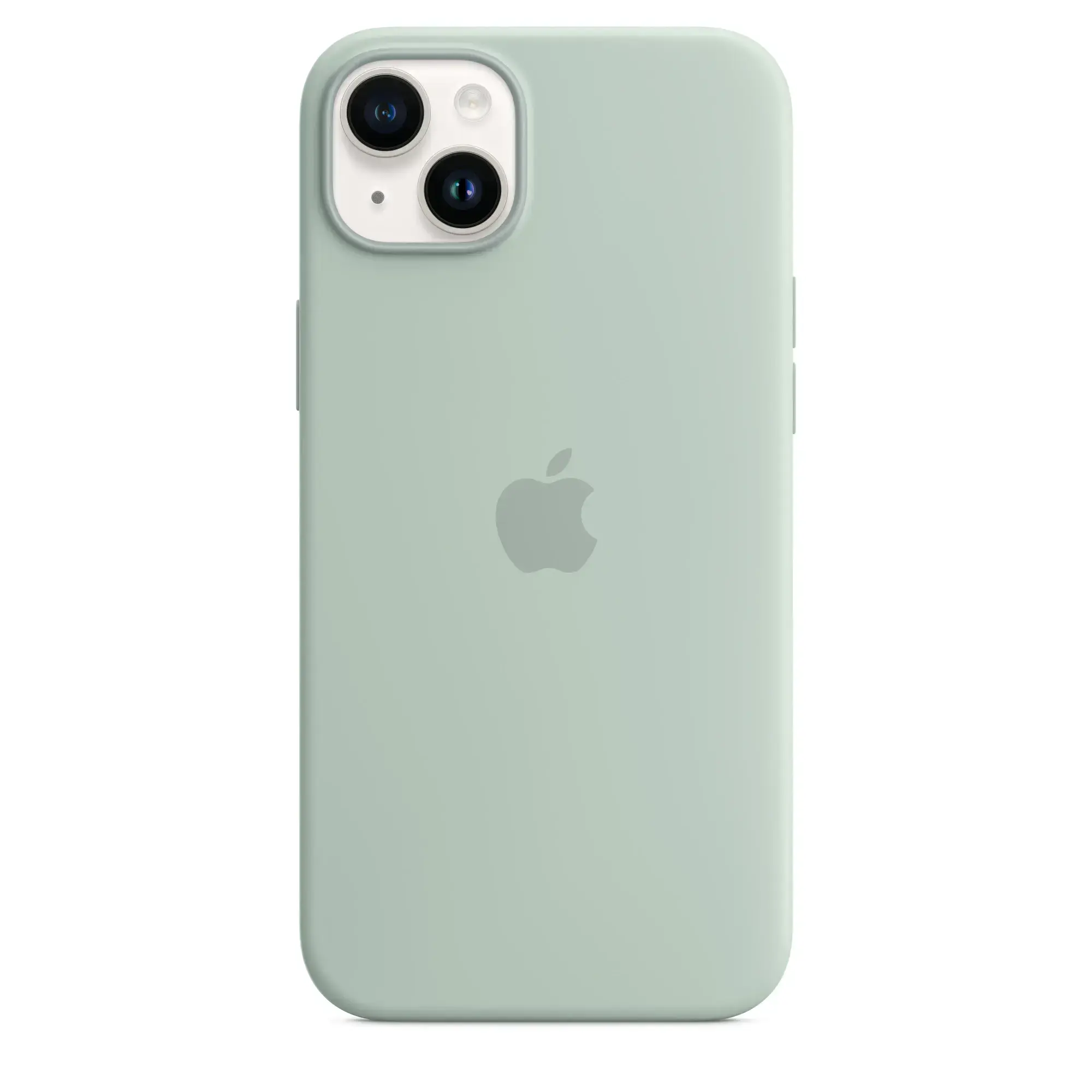 Чохол Apple iPhone 14 Plus Silicone Case with Animation & MagSafe (1:1 original) - Succulent
