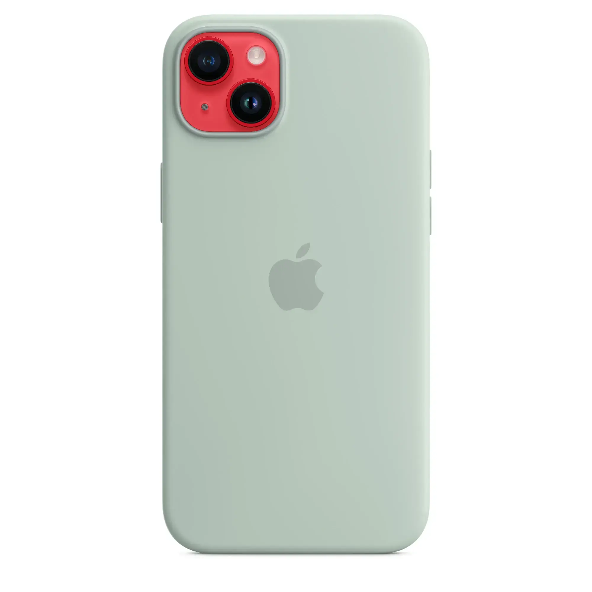 Чохол Apple iPhone 14 Plus Silicone Case with Animation & MagSafe (1:1 original) - Succulent
