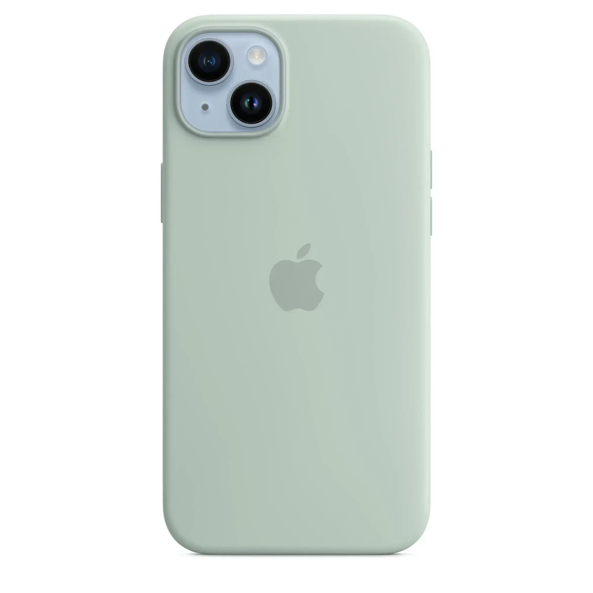 Чохол Apple iPhone 14 Plus Silicone Case with Animation & MagSafe (1:1 original) - Succulent