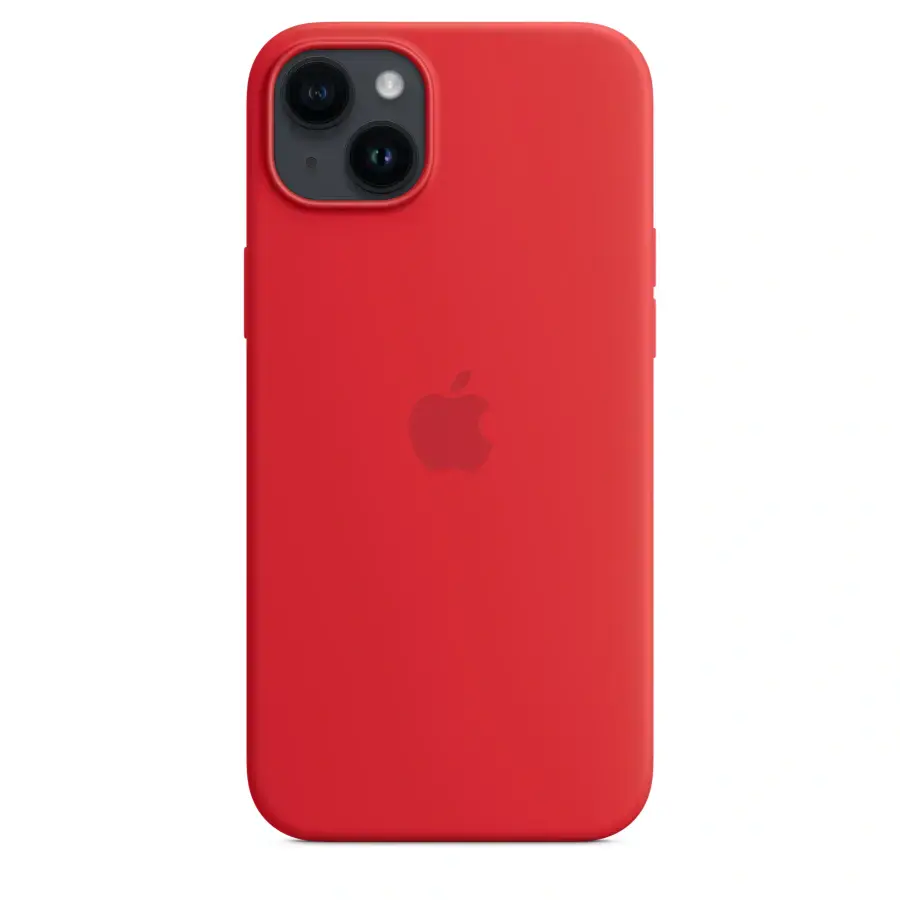 Чохол Apple iPhone 14 Plus Silicone Case with MagSafe - (Product)RED (MPT63)