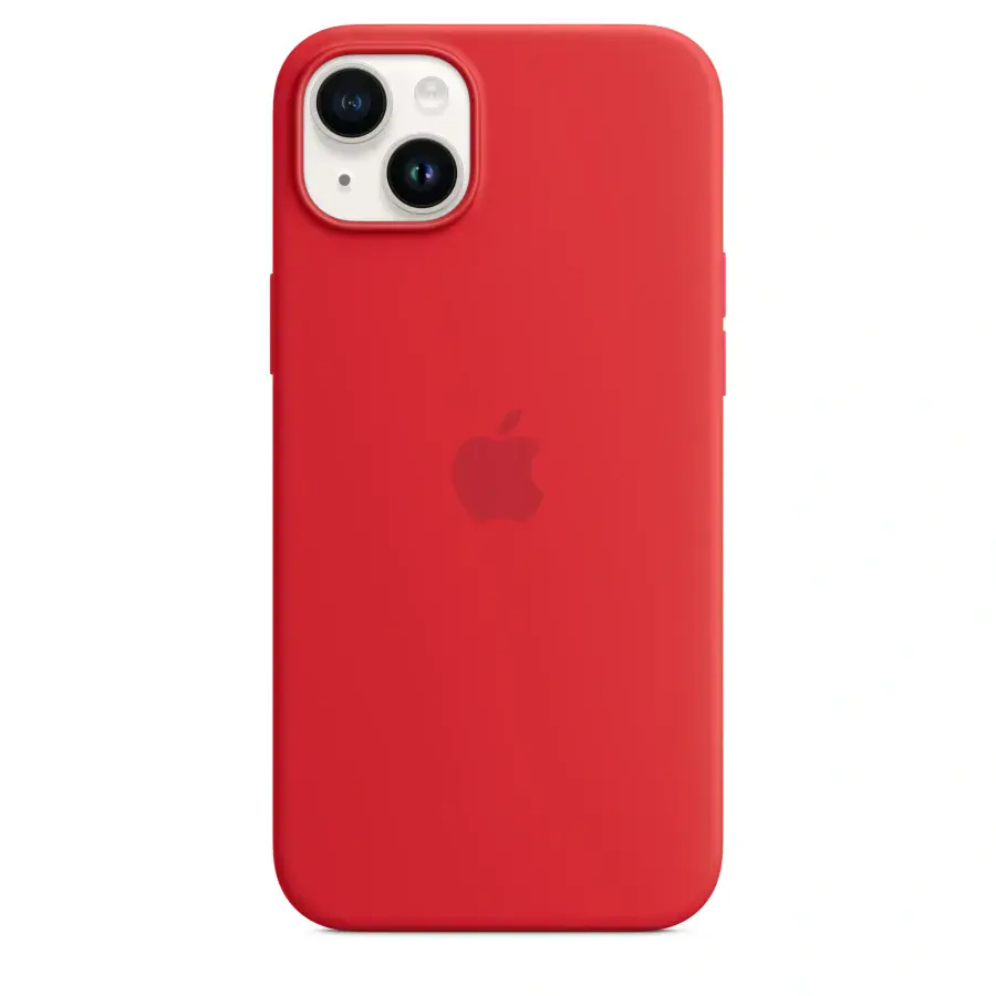 Чохол Apple iPhone 14 Plus Silicone Case with MagSafe - (Product)RED (MPT63)