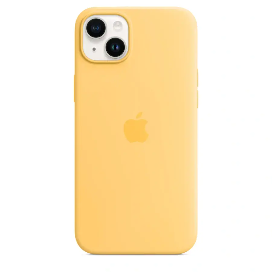 Чехол Apple iPhone 14 Plus Silicone Case with MagSafe - Sunglow (MPTD3)