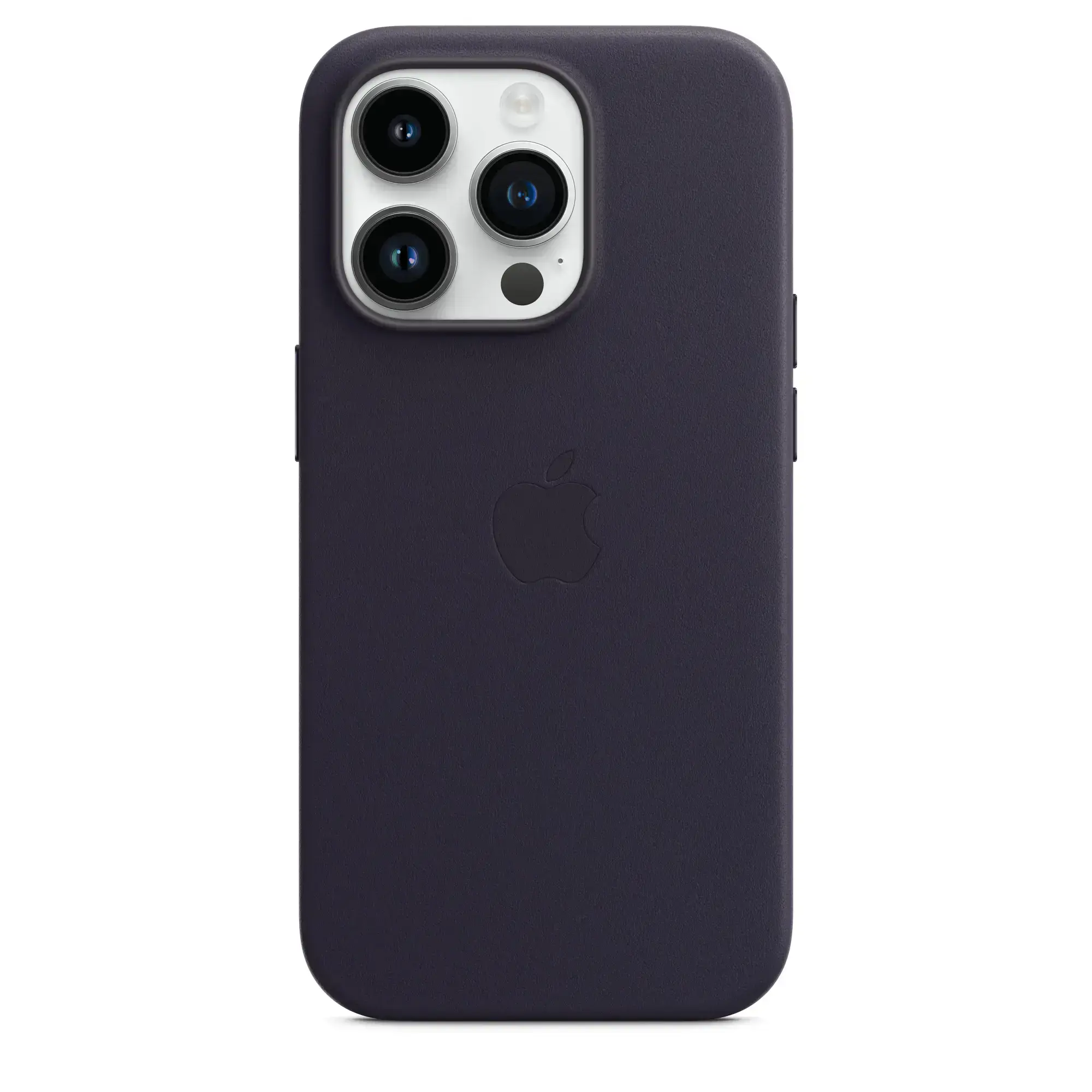 Чехол Apple iPhone 14 Pro Leather Case with MagSafe - Ink (MPPJ3)