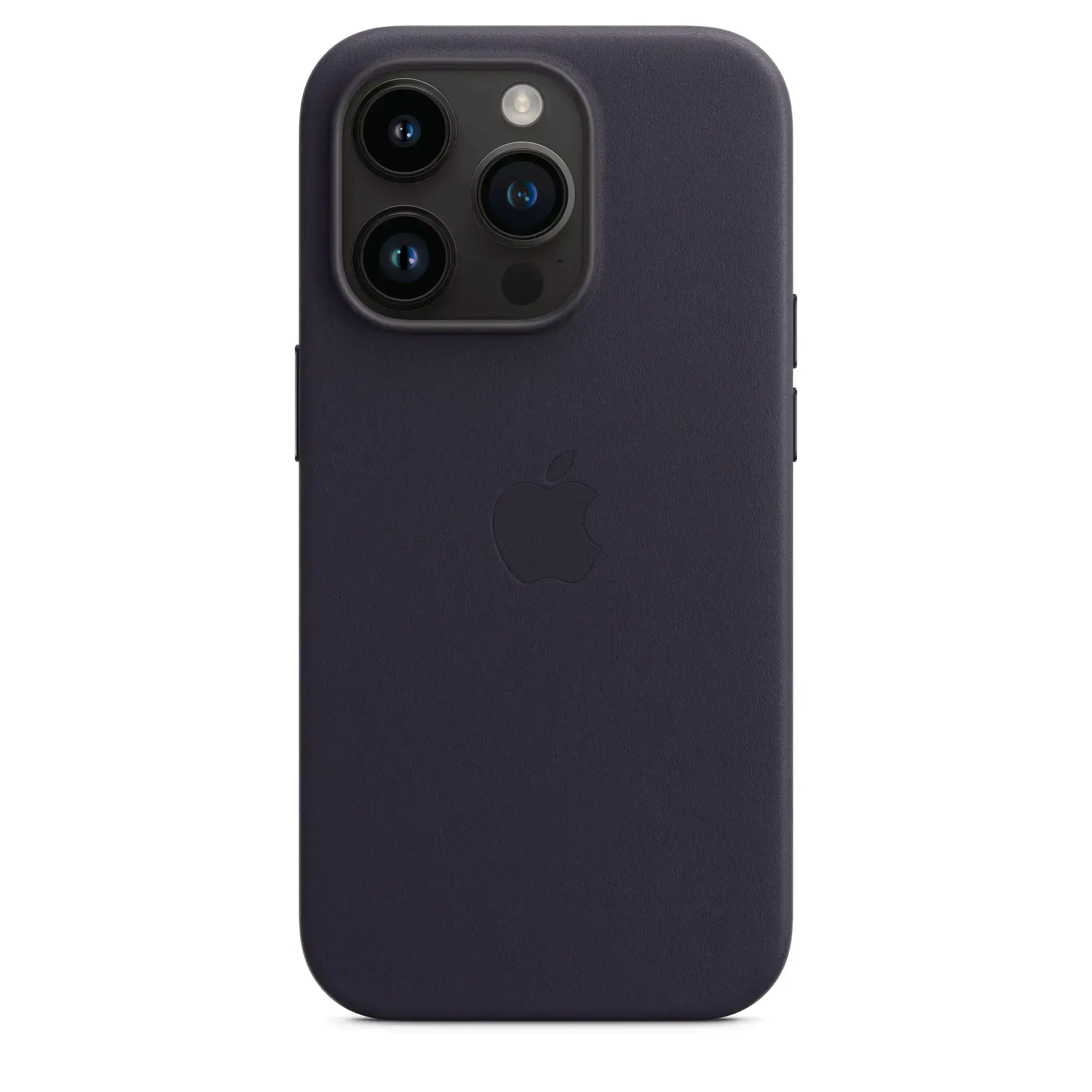 Чехол Apple iPhone 14 Pro Leather Case with MagSafe - Ink (MPPJ3)