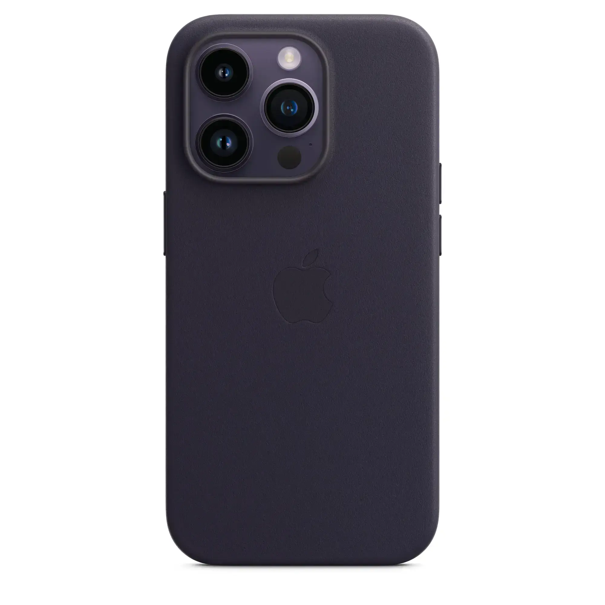 Чехол Apple iPhone 14 Pro Leather Case with MagSafe - Ink (MPPJ3)