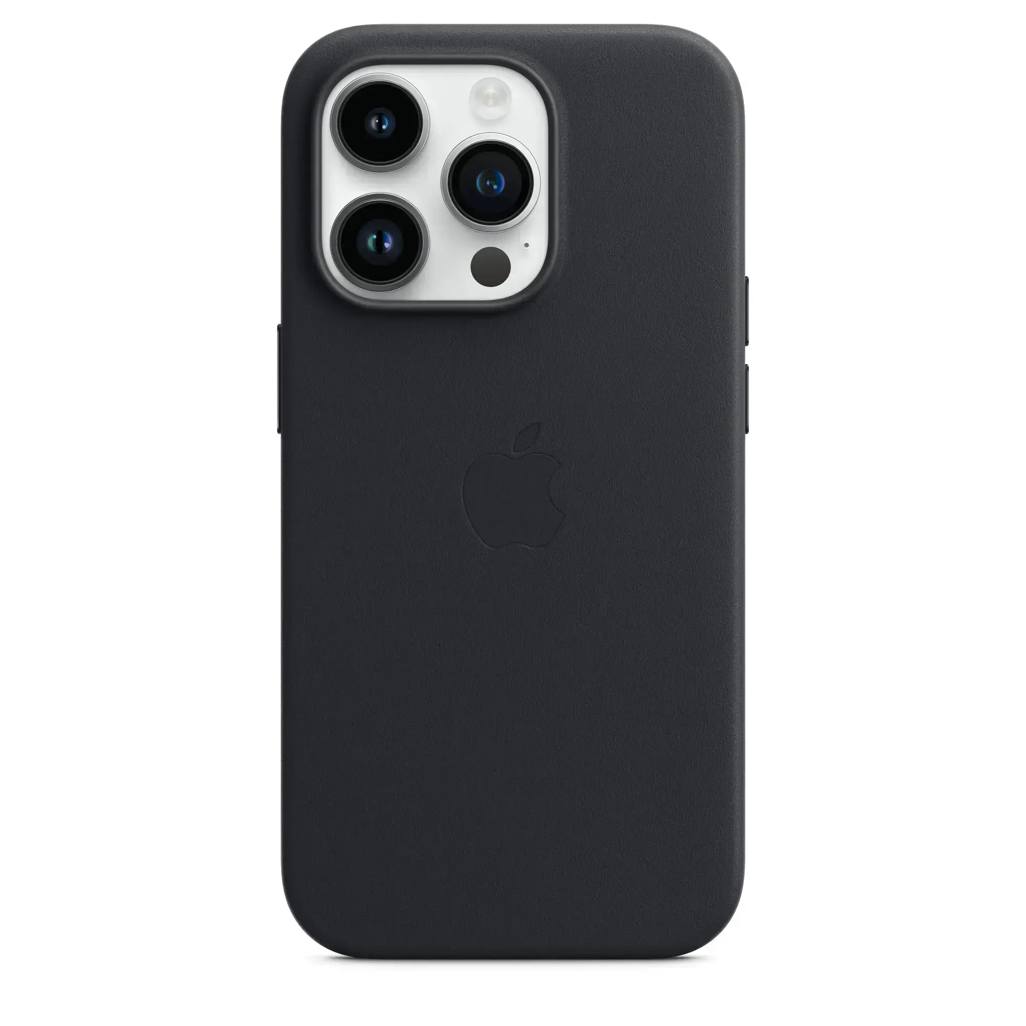 Чохол Apple iPhone 14 Pro Leather Case with MagSafe - Midnight (MPPG3)