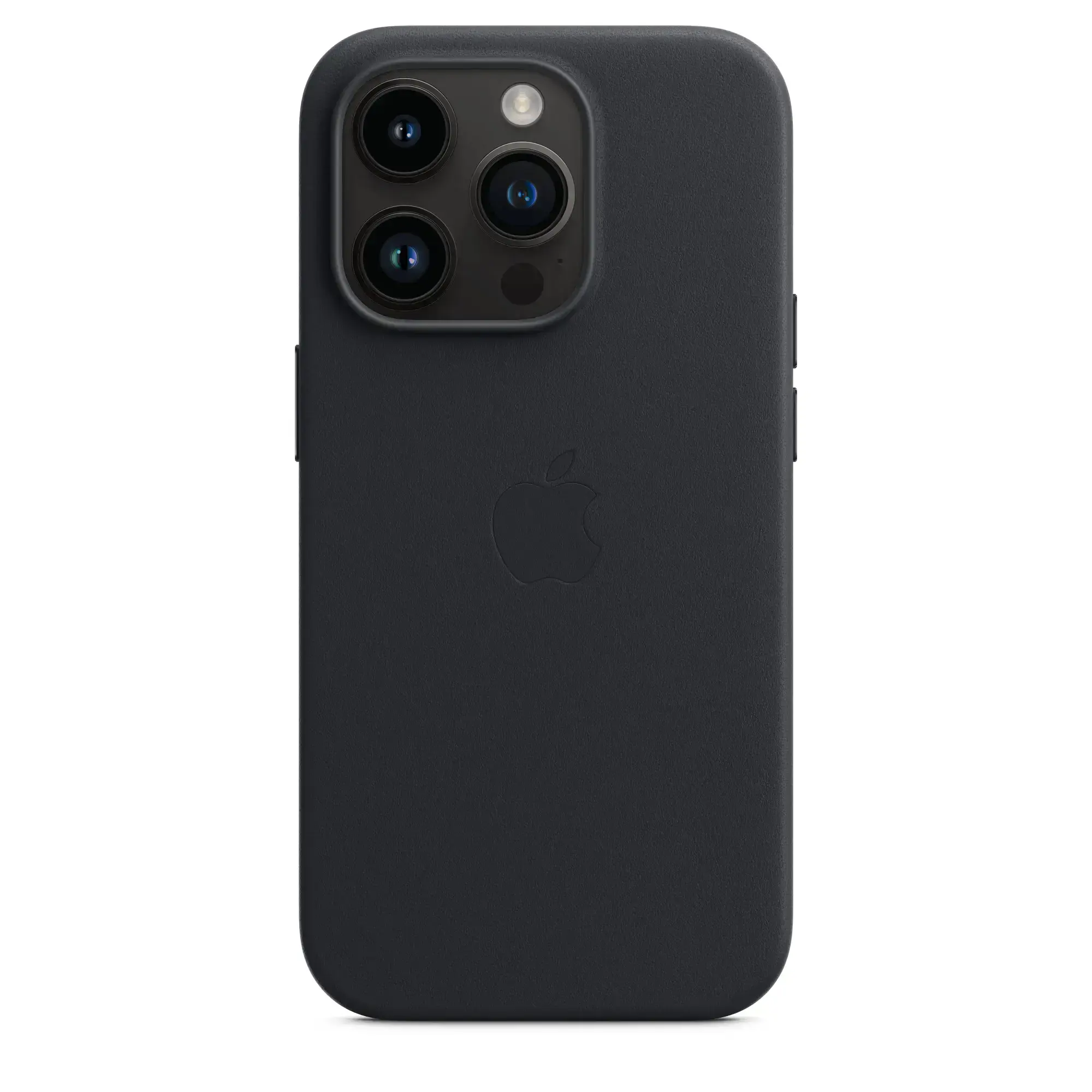 Чохол Apple iPhone 14 Pro Leather Case with MagSafe - Midnight (MPPG3)