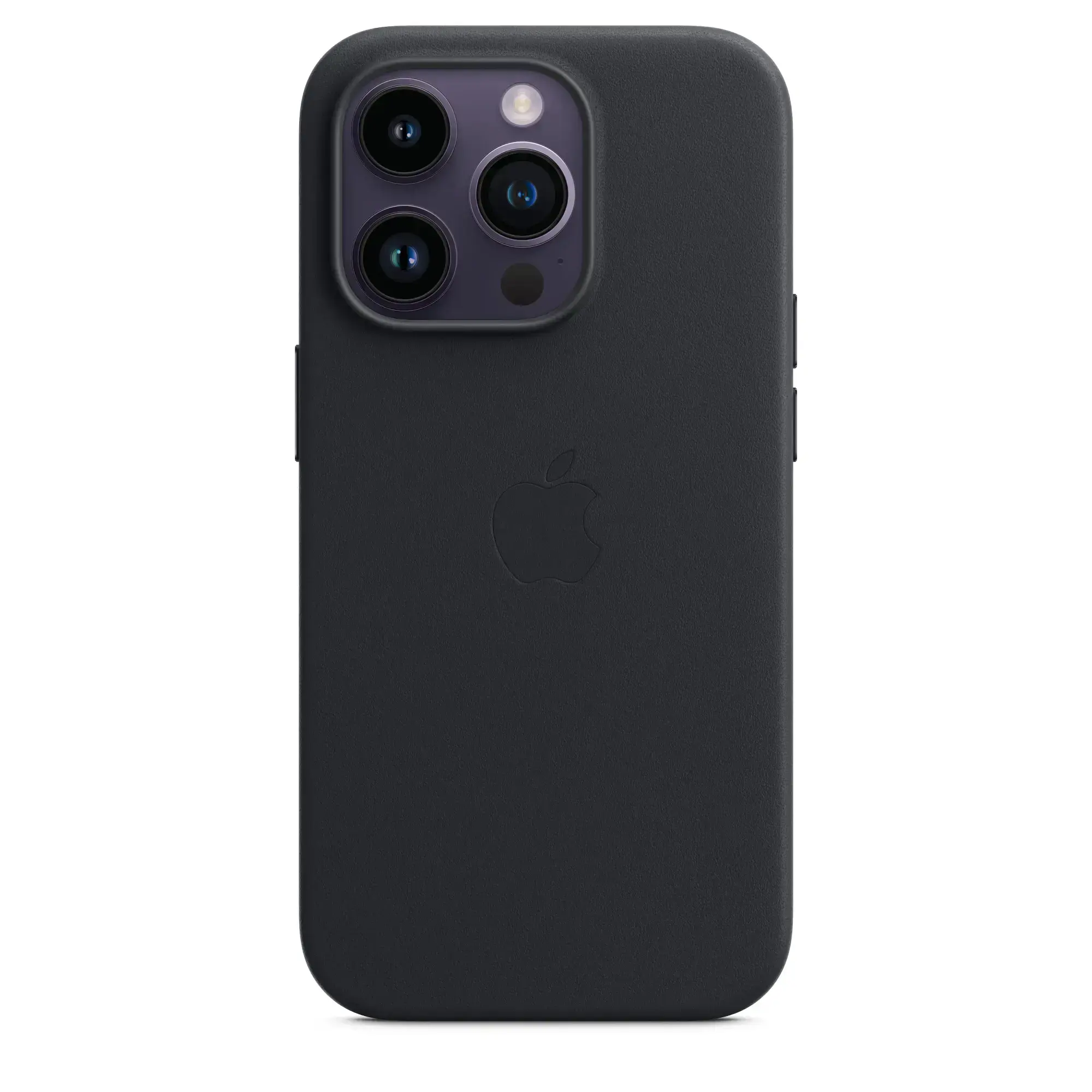 Чохол Apple iPhone 14 Pro Leather Case with MagSafe - Midnight (MPPG3)