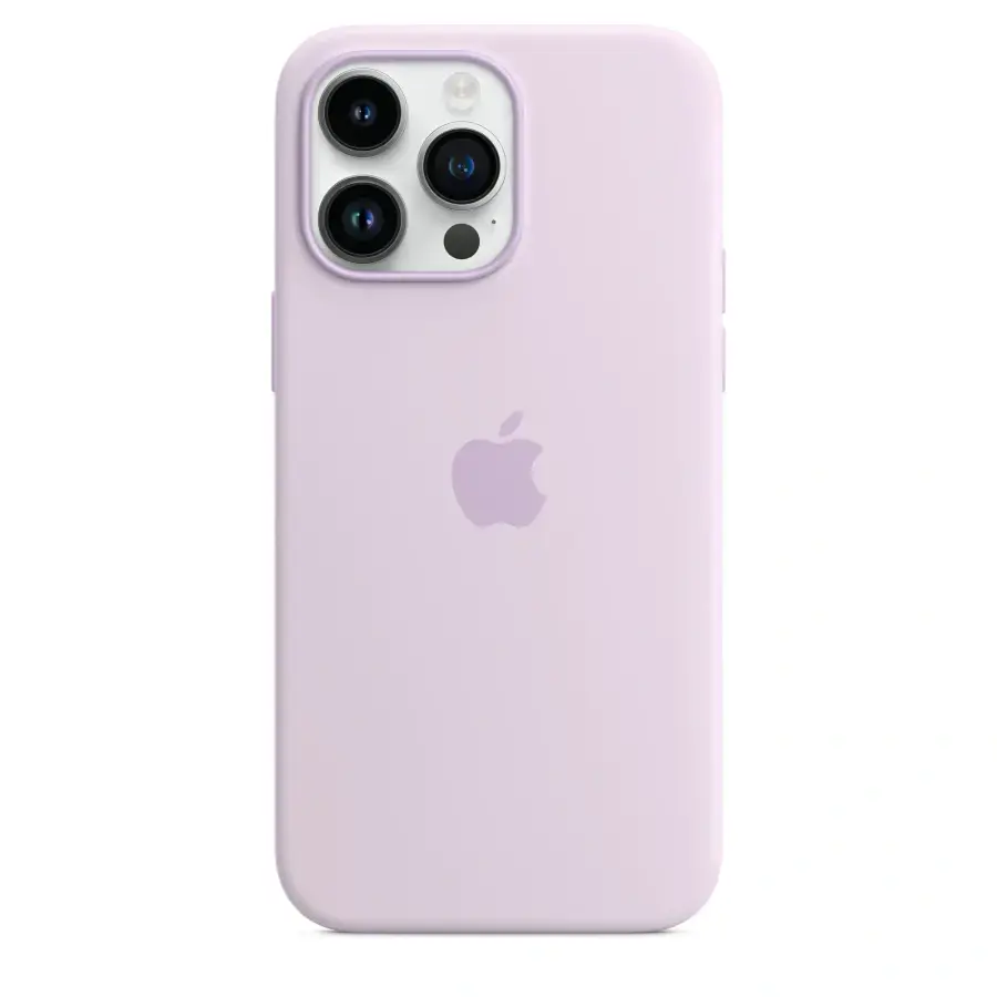 Чехол Apple iPhone 14 Pro Max Silicone Case with MagSafe - Lilac (MPTW3)