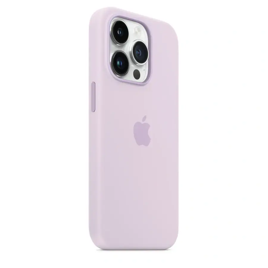 Чехол Apple iPhone 14 Pro Silicone Case with MagSafe - Lilac (MPTJ3)