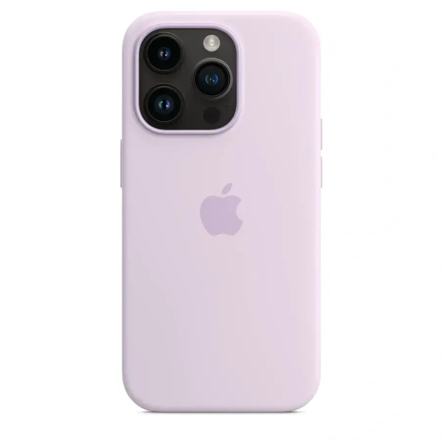 Чехол Apple iPhone 14 Pro Silicone Case with MagSafe - Lilac (MPTJ3)