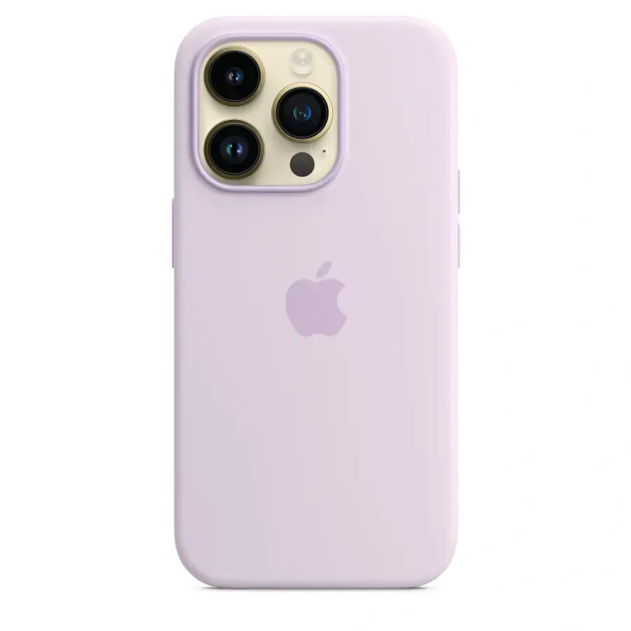 Чехол Apple iPhone 14 Pro Silicone Case with MagSafe - Lilac (MPTJ3)