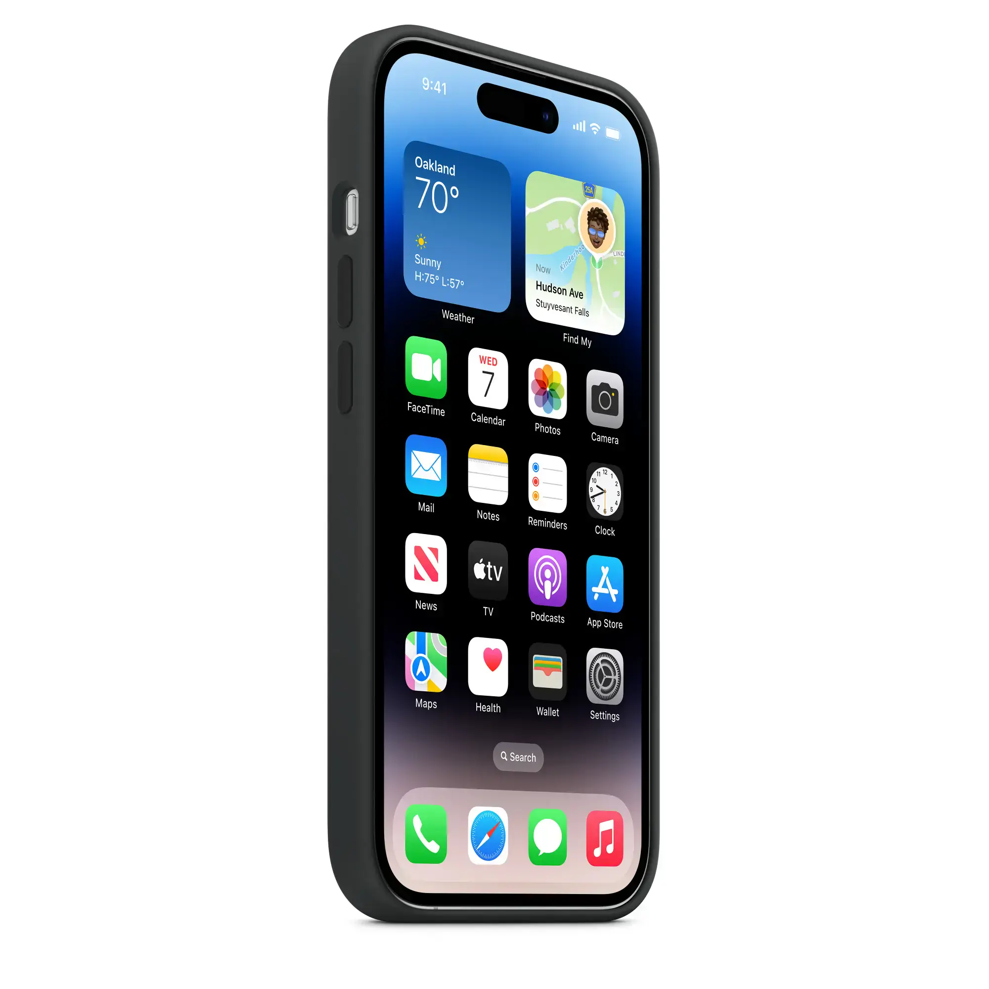 Чохол Apple iPhone 14 Pro Silicone Case with MagSafe - Midnight (MPTE3)