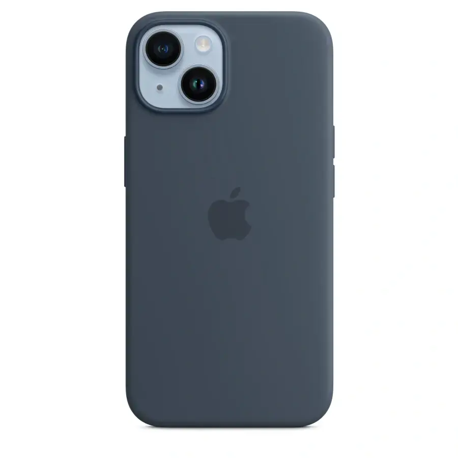 Чохол Apple iPhone 14 Silicone Case Lux Copy - Storm Blue