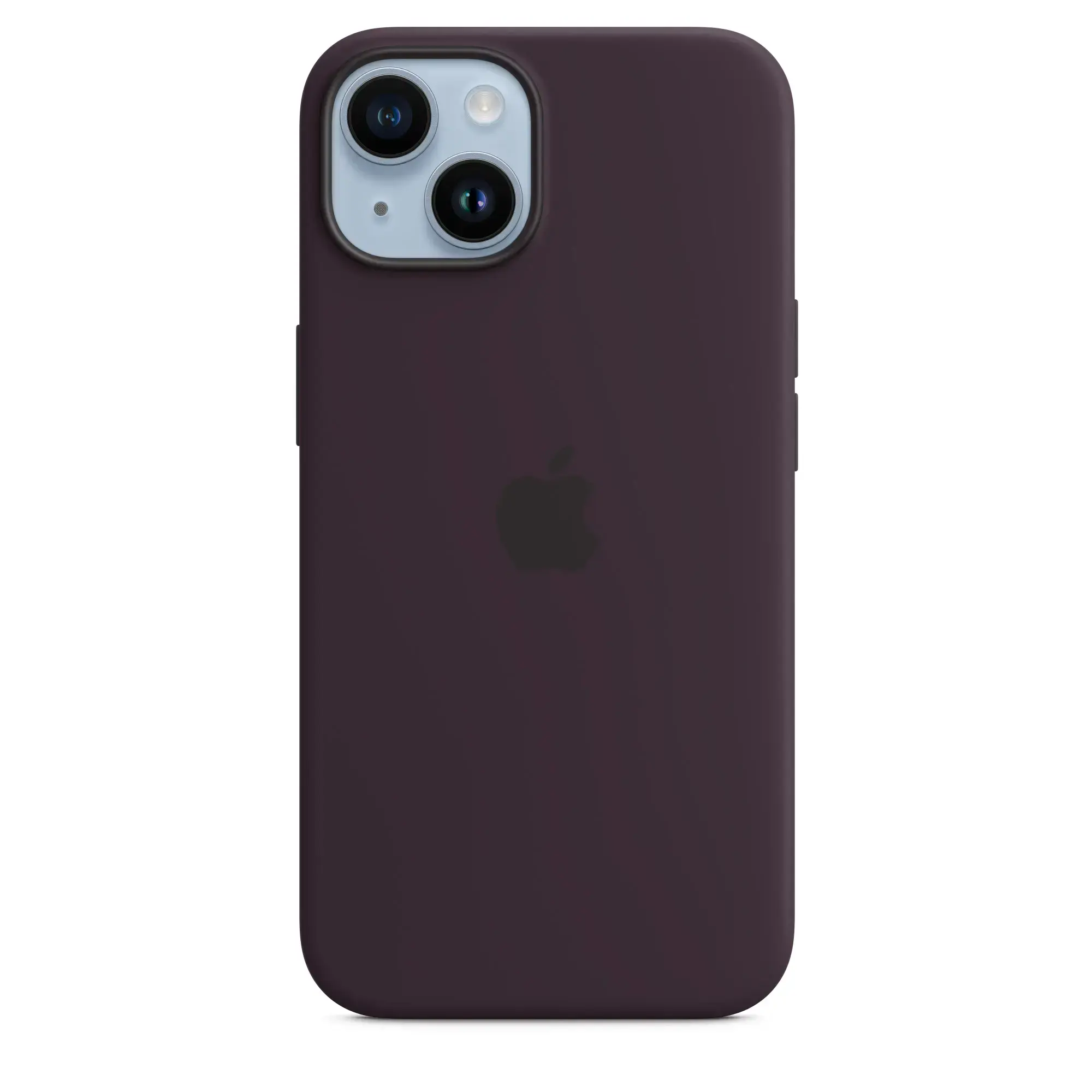 Чехол Apple iPhone 14 Silicone Case with Animation & MagSafe (1:1 original) - Elderberry