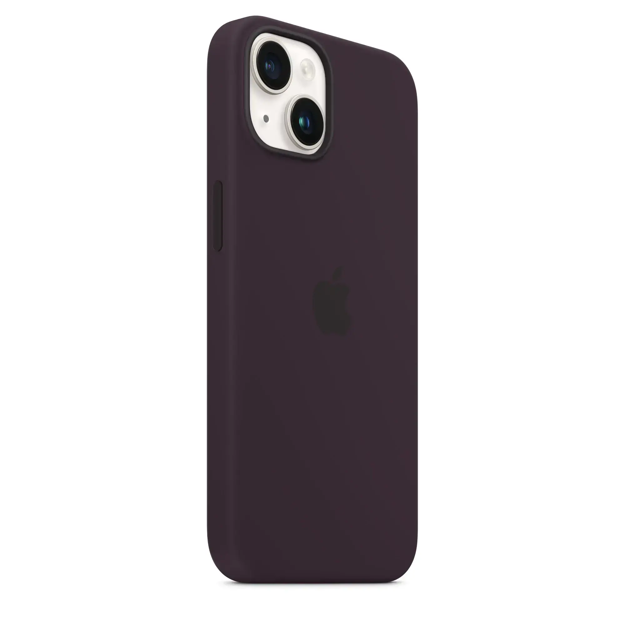 Чехол Apple iPhone 14 Silicone Case with Animation & MagSafe (1:1 original) - Elderberry