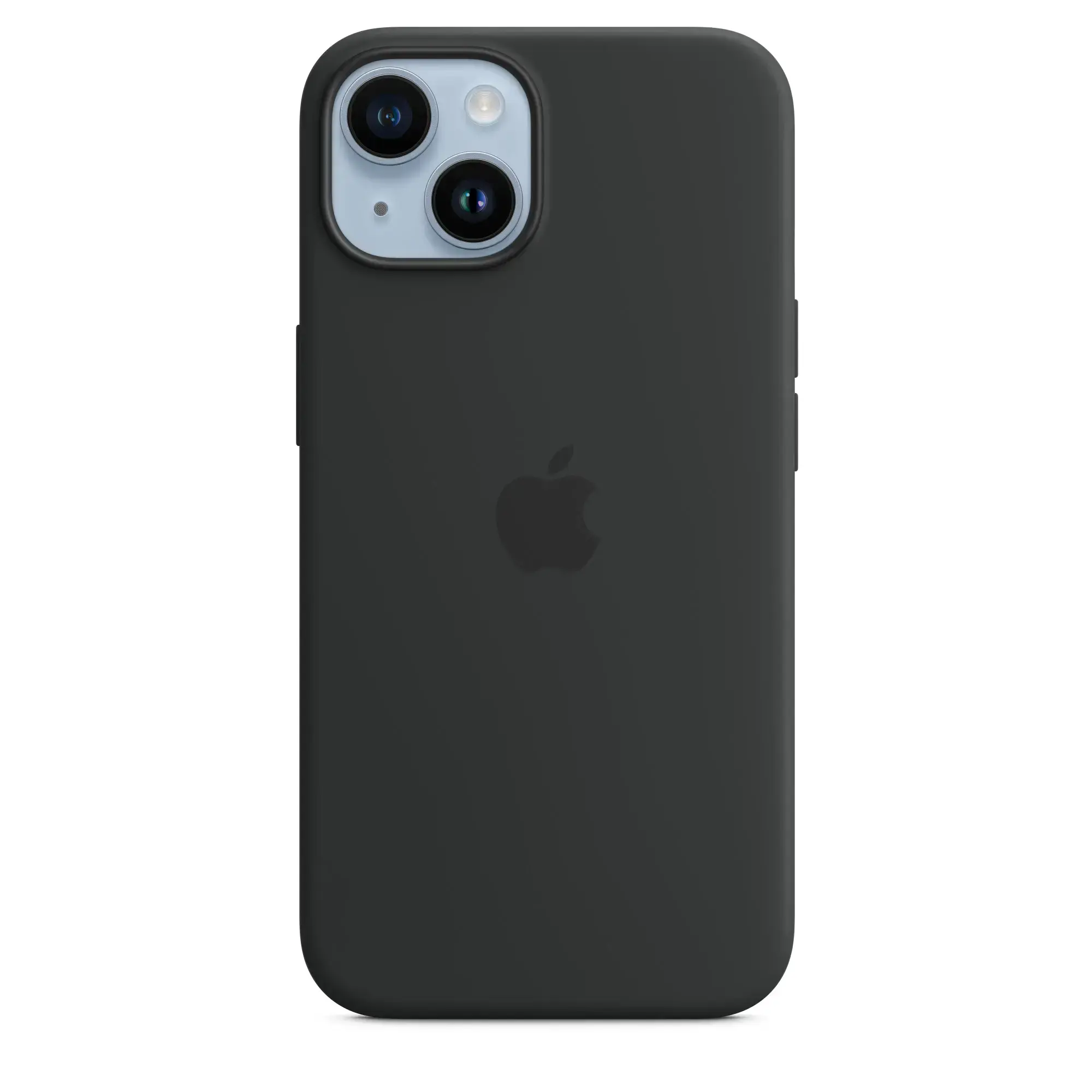 Чехол Apple iPhone 14 Silicone Case with Animation & MagSafe (1:1 original) - Midnight