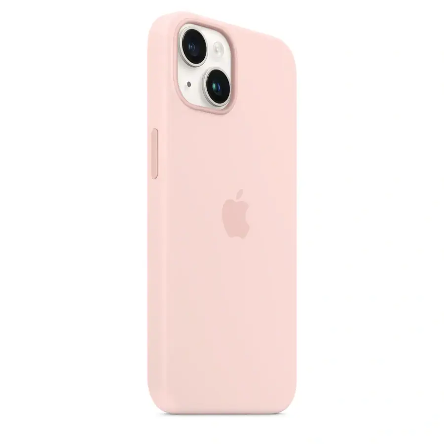 Чехол Apple iPhone 14 Silicone Case with MagSafe - Chalk Pink (MPRX3)
