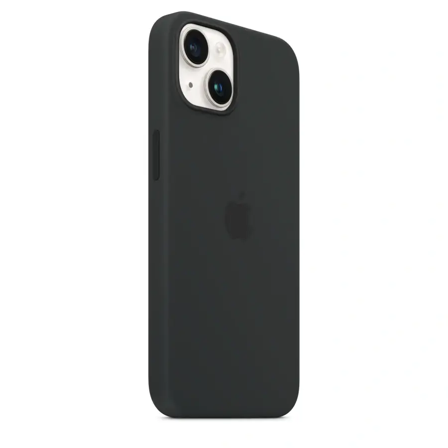 Чехол Apple iPhone 14 Silicone Case with MagSafe - Midnight (MPRU3)