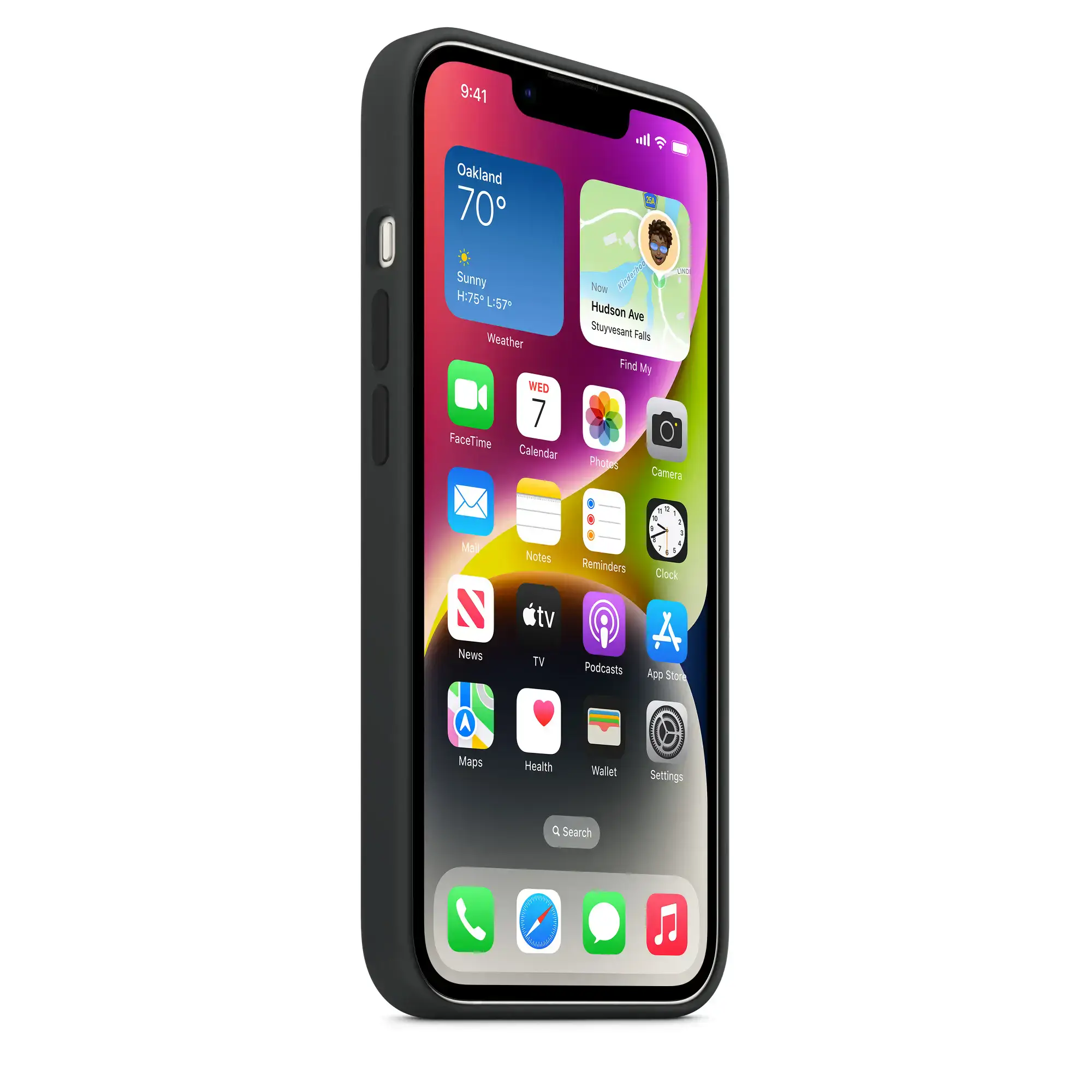 Чохол Apple iPhone 14 Silicone Case with MagSafe - Midnight (MPRU3)