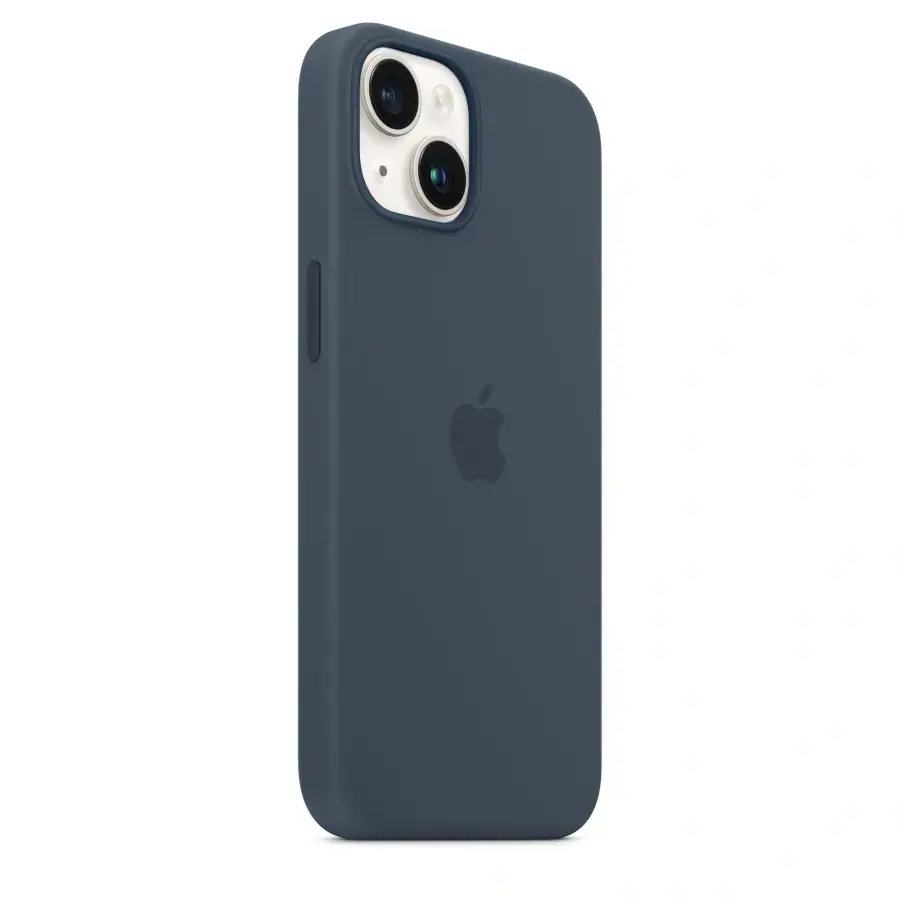 Чехол Apple iPhone 14 Silicone Case with MagSafe - Storm Blue (MPRV3)