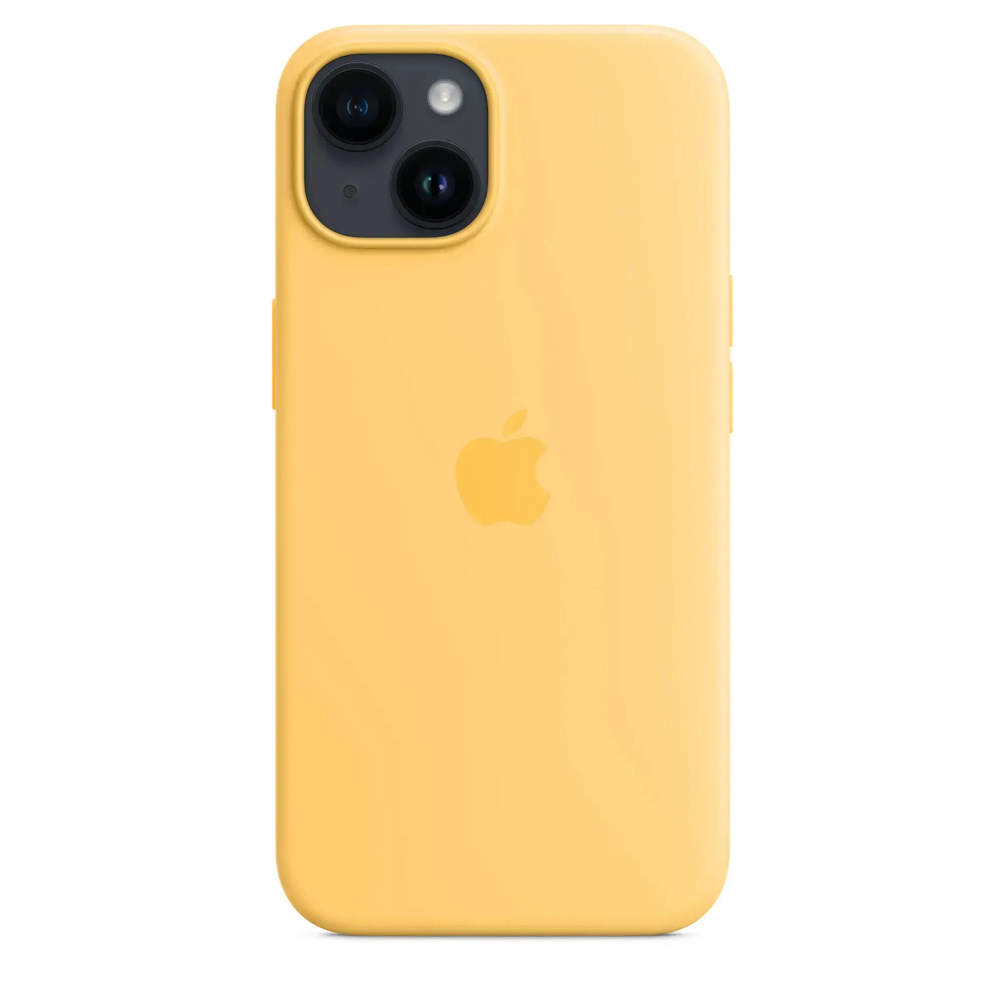Чохол Apple iPhone 14 Silicone Case with MagSafe - Sunglow (MPT23)