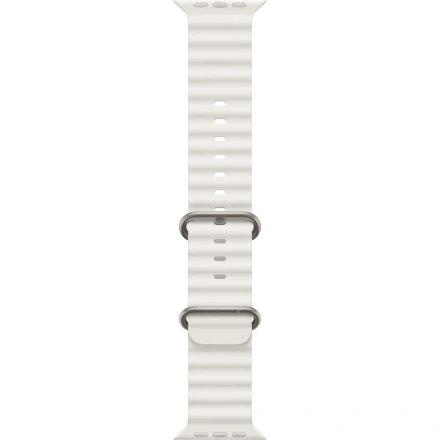 Ремешок Apple Ocean Band для Apple Watch 49mm - White (MQE93)