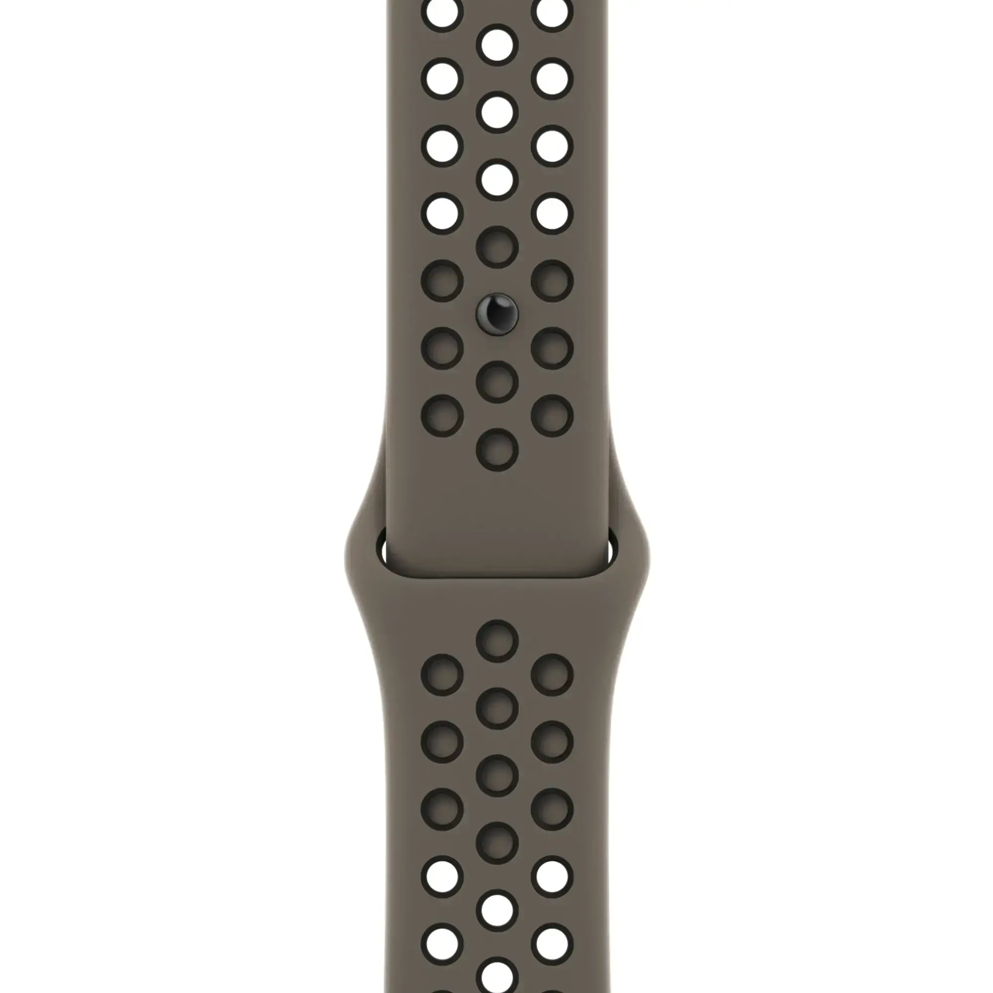 Ремешок Apple Olive Grey/Black Nike Sport Band M/L для Apple Watch 38/40/41/42mm (MPGV3)