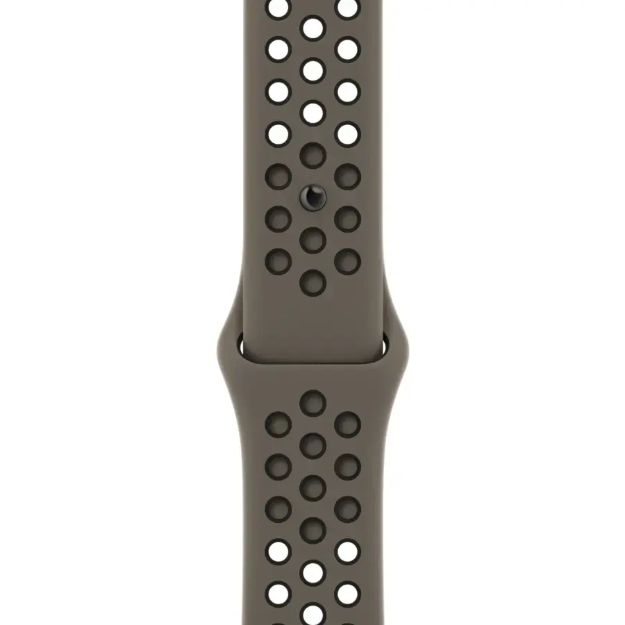 Ремінець Apple Olive Grey/Black Nike Sport Band S/M для Apple Watch 38/40/41/42mm (MPGU3)