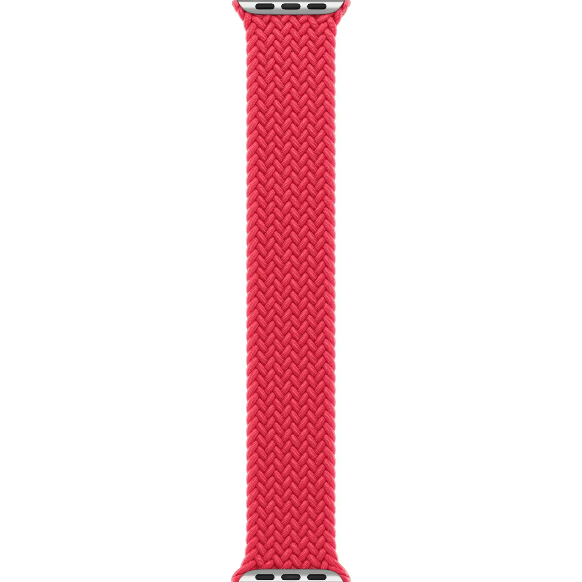 Ремешок Apple (PRODUCT)RED Braided Solo Loop - Size 4 для Apple Watch 42/44/45/49mm (MPC93)