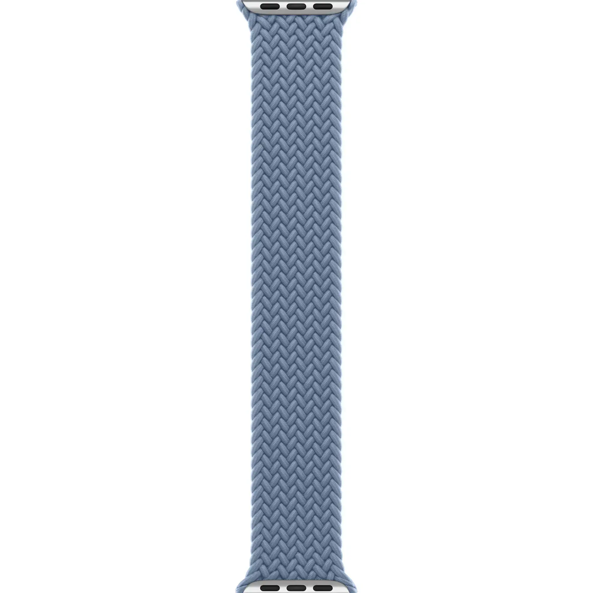 Ремінець Apple Slate Blue Braided Solo Loop - Size 1 для Apple Watch 42/44/45/49mm (MQGQ3)