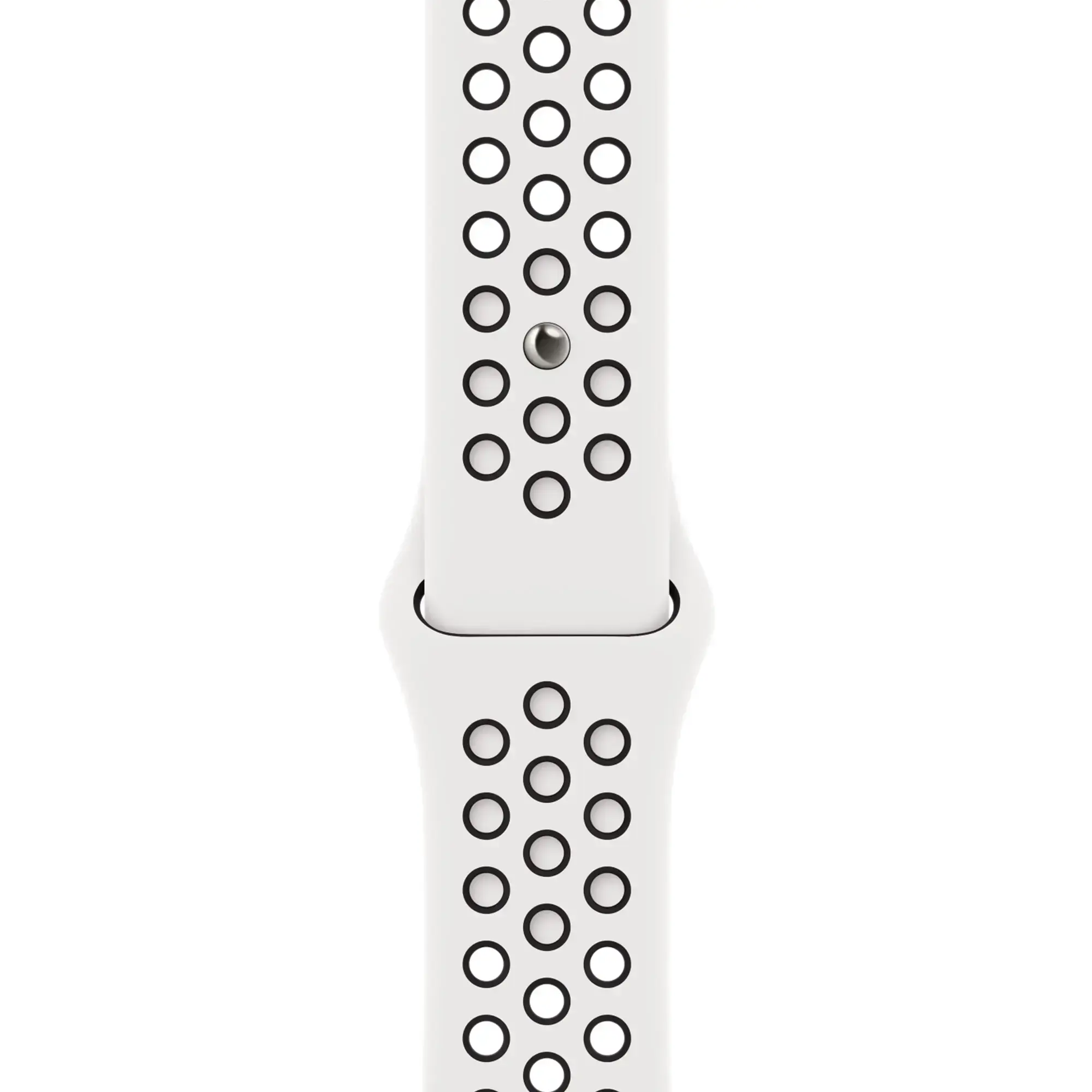 Ремешок Apple Summit White/Black Nike Sport Band M/L для Apple Watch 38/40/41/42mm (MPGM3)