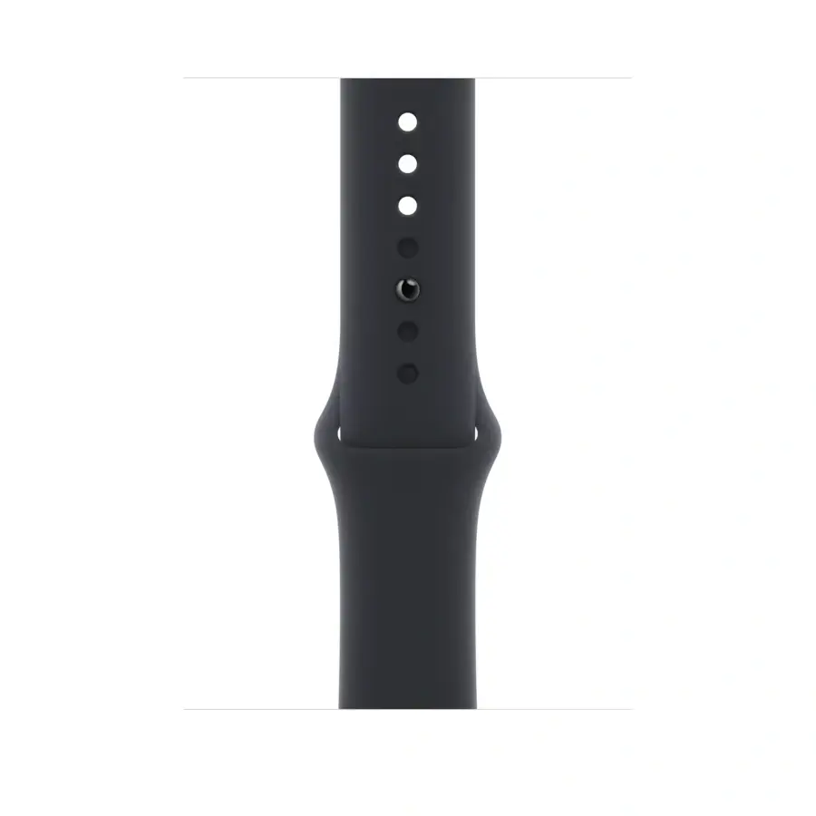 Apple Watch SE 2 GPS 44mm Midnight Aluminum Case with Midnight Sport Band - Regular (MNK03)