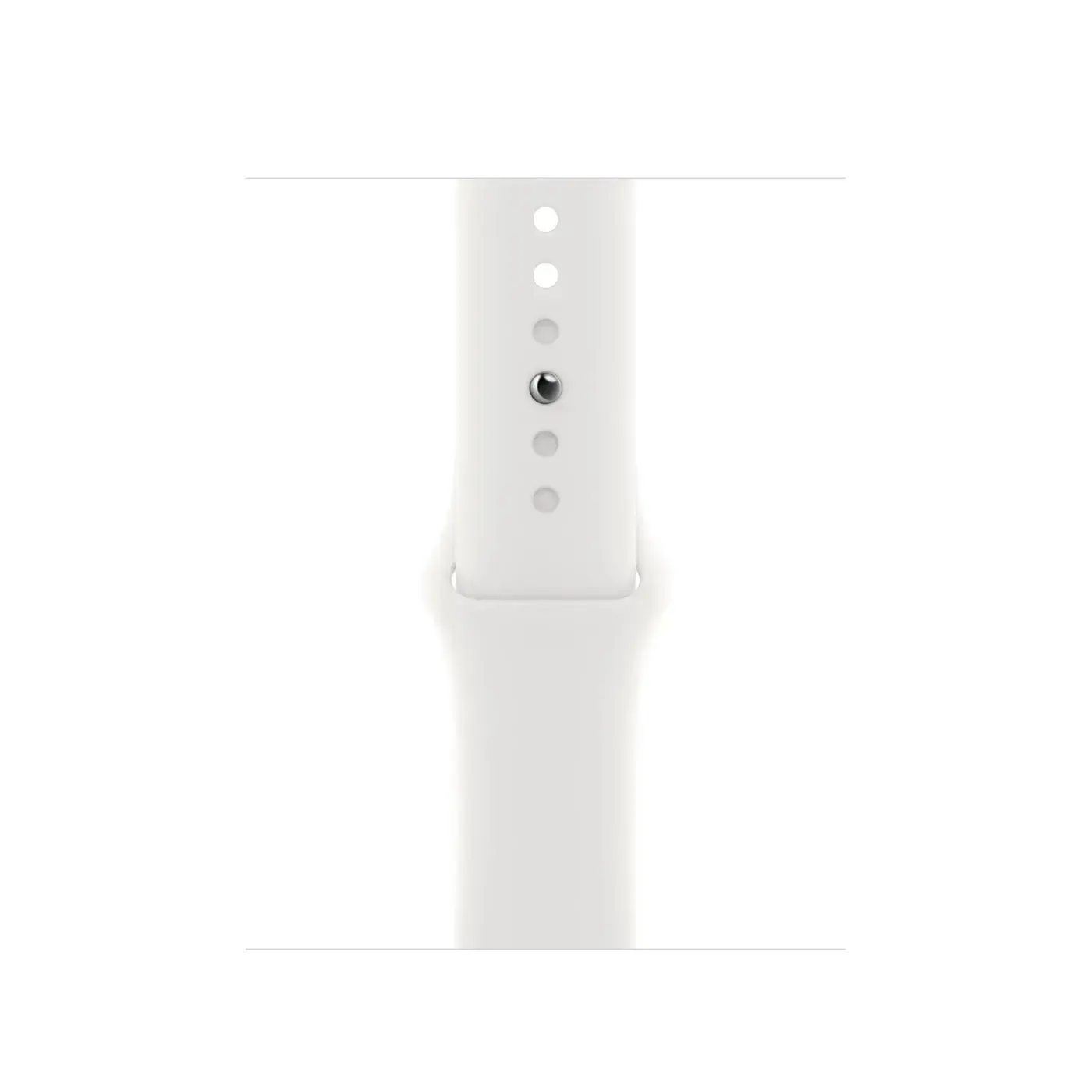 Apple Watch Series 8 GPS + Cellular 41mm Silver Aluminum Case with White Sport Band - Regular (MP4A3)