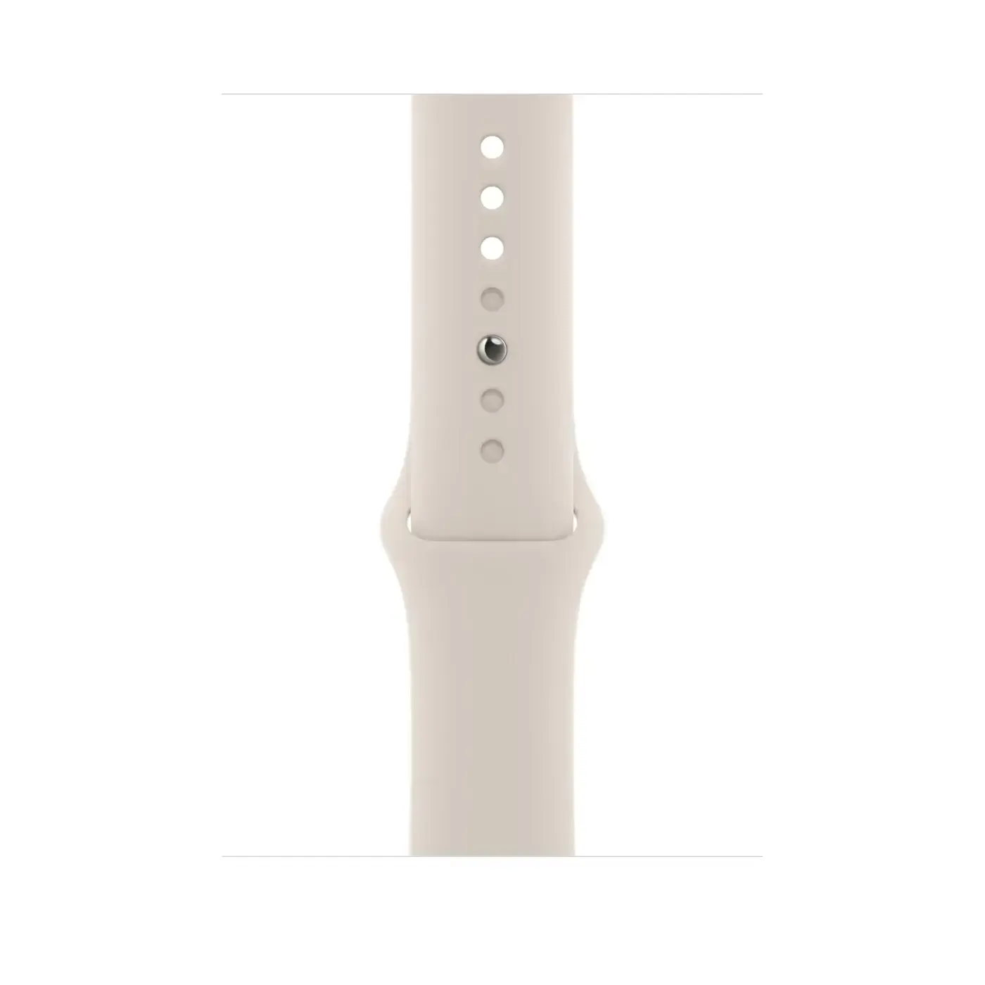 Apple Watch Series 8 GPS + Cellular 45mm Starlight Aluminum Case with Starlight Sport Band - Regular (MNK73)