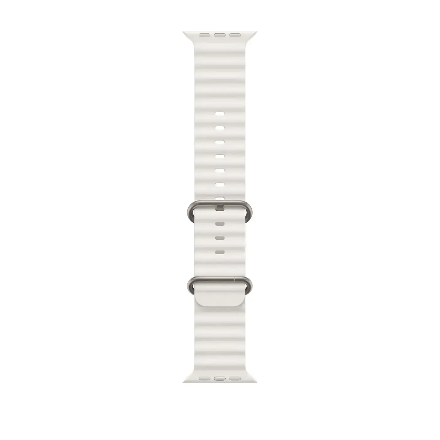 Apple Watch Ultra GPS + Cellular 49mm Titanium Case with White Ocean Band (MNH83, MNHF3)