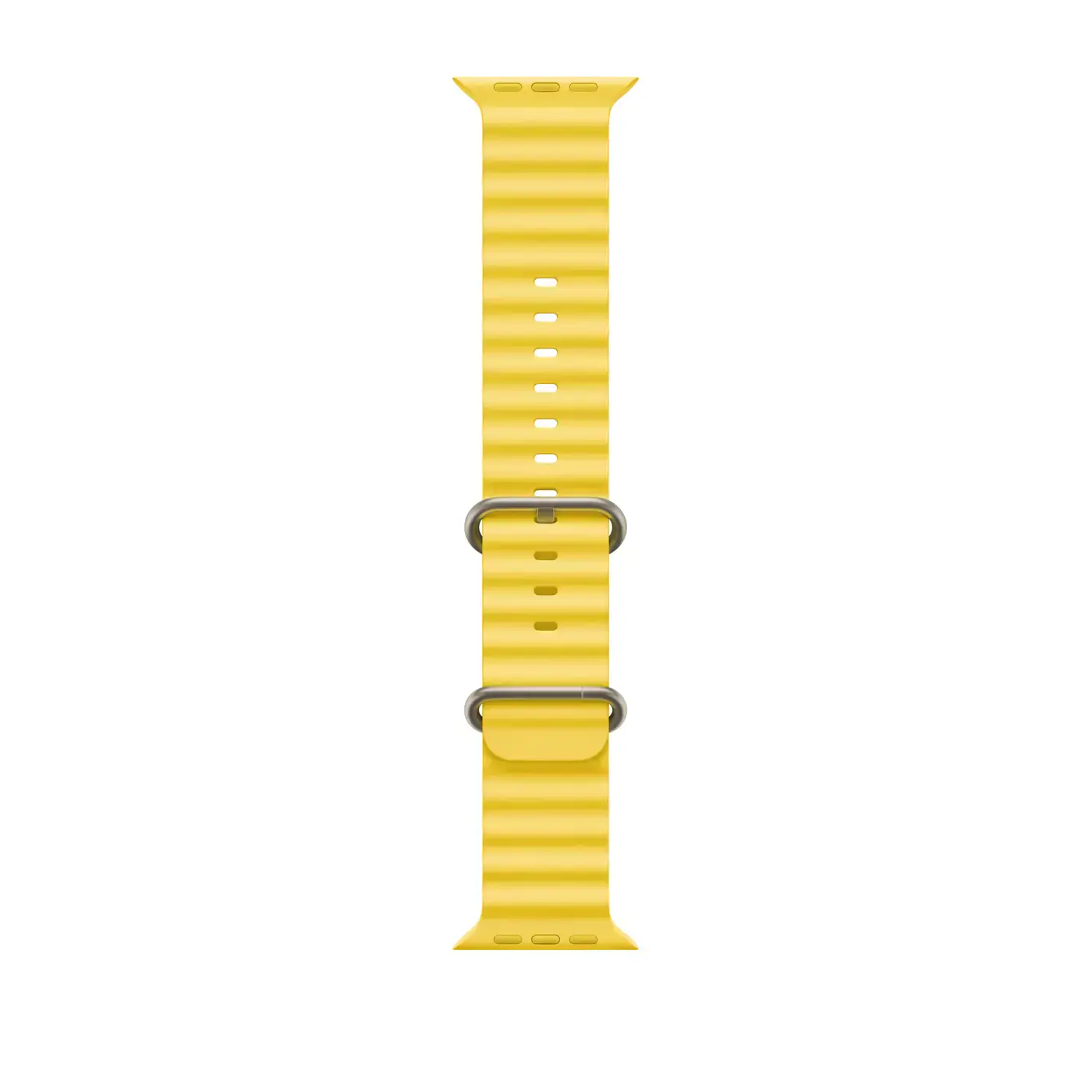 Apple Watch Ultra GPS + Cellular 49mm Titanium Case with Yellow Ocean Band (MNH93, MNHG3)