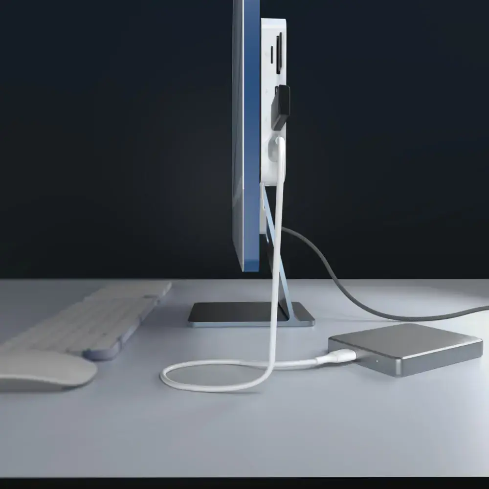 Многопортовый концентратор Belkin USB-C 6-in-1 Multiport Hub with Mount (INC011ttWH)