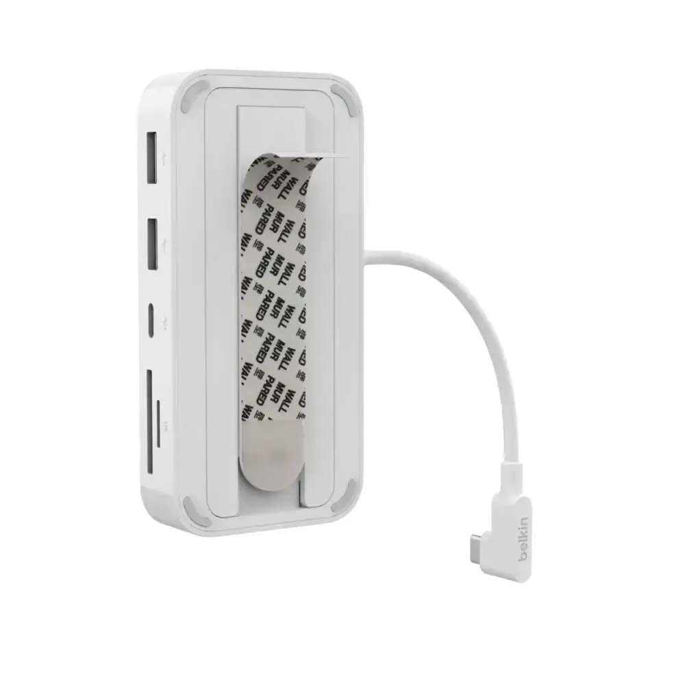 Многопортовый концентратор Belkin USB-C 6-in-1 Multiport Hub with Mount (INC011ttWH)