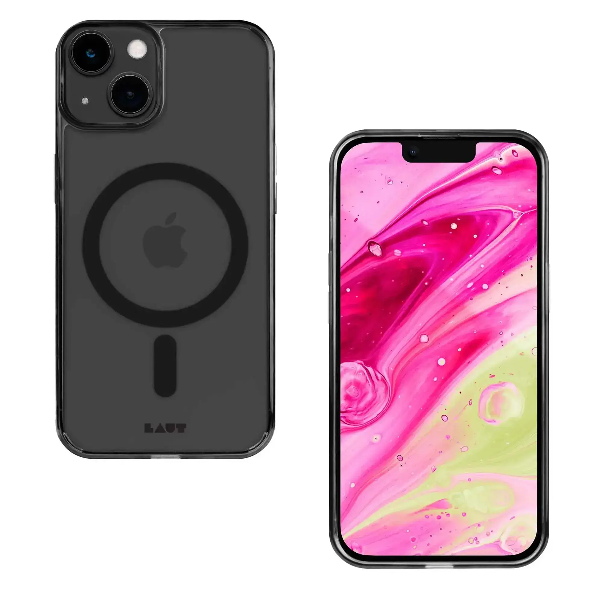Чохол LAUT Crystal-M для iPhone 14 Plus - Black Crystal (L_IP22C_CRM_UB)